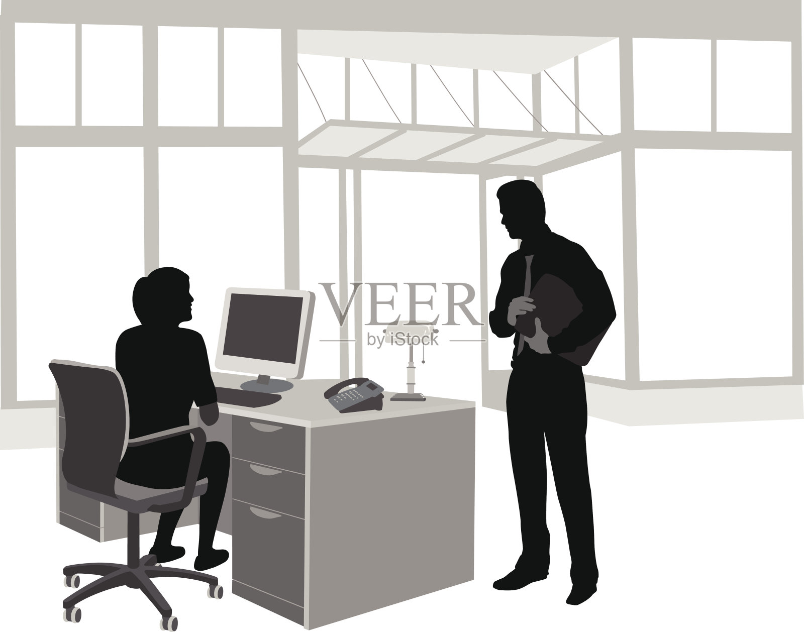 任命插画图片素材