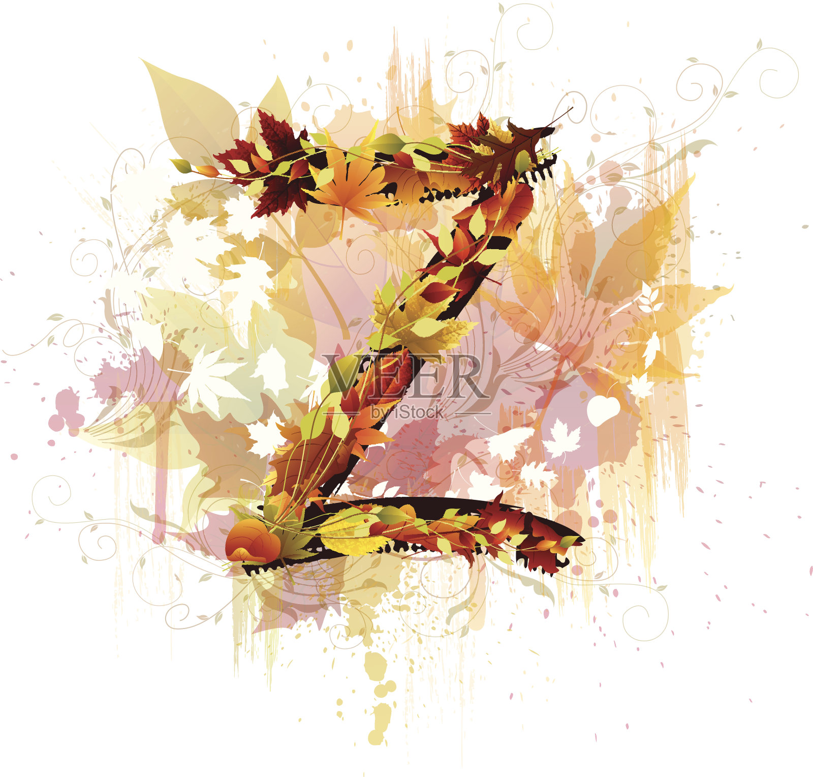 字母Z设计元素图片