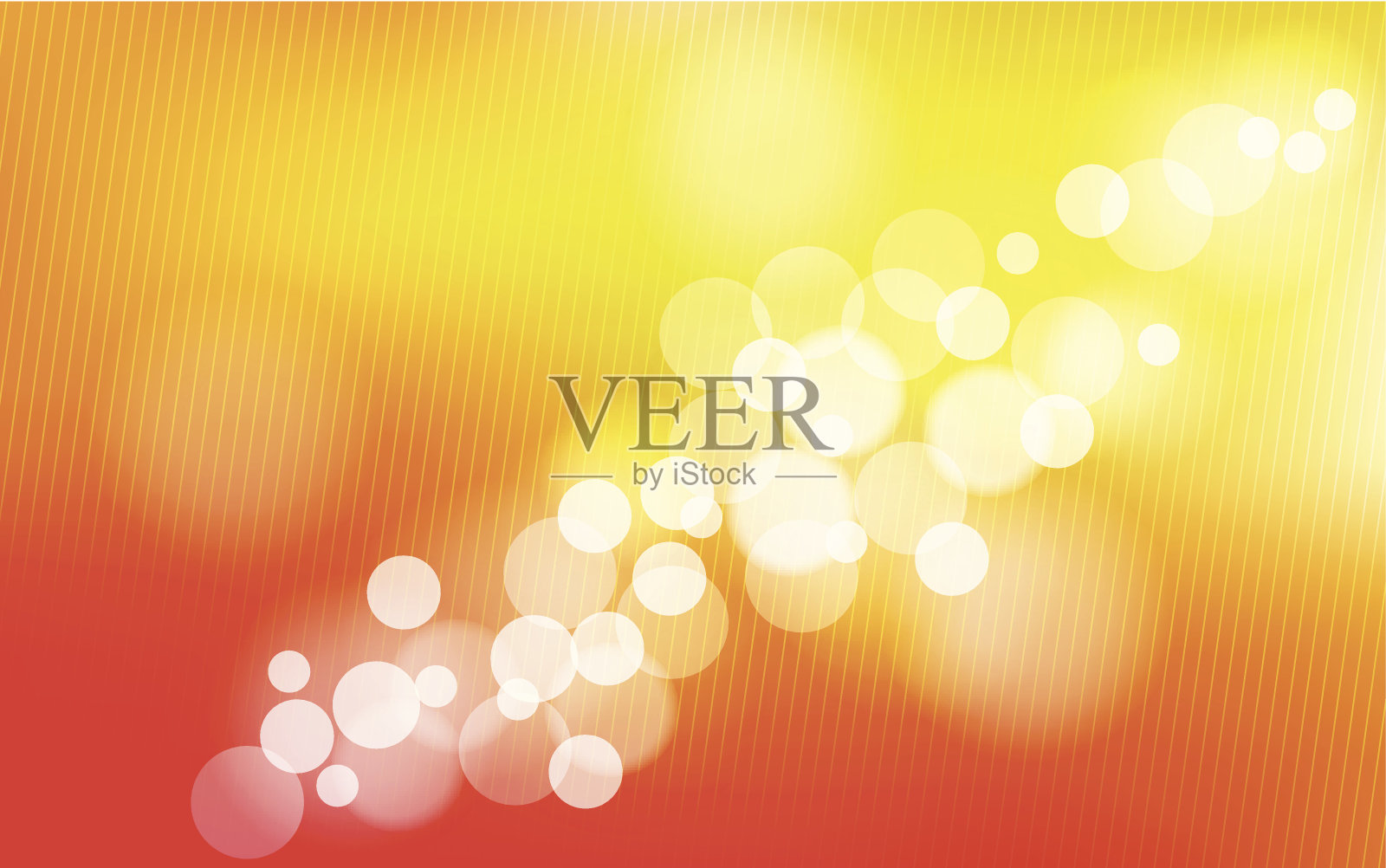 橙色模糊的背景-向量插画图片素材