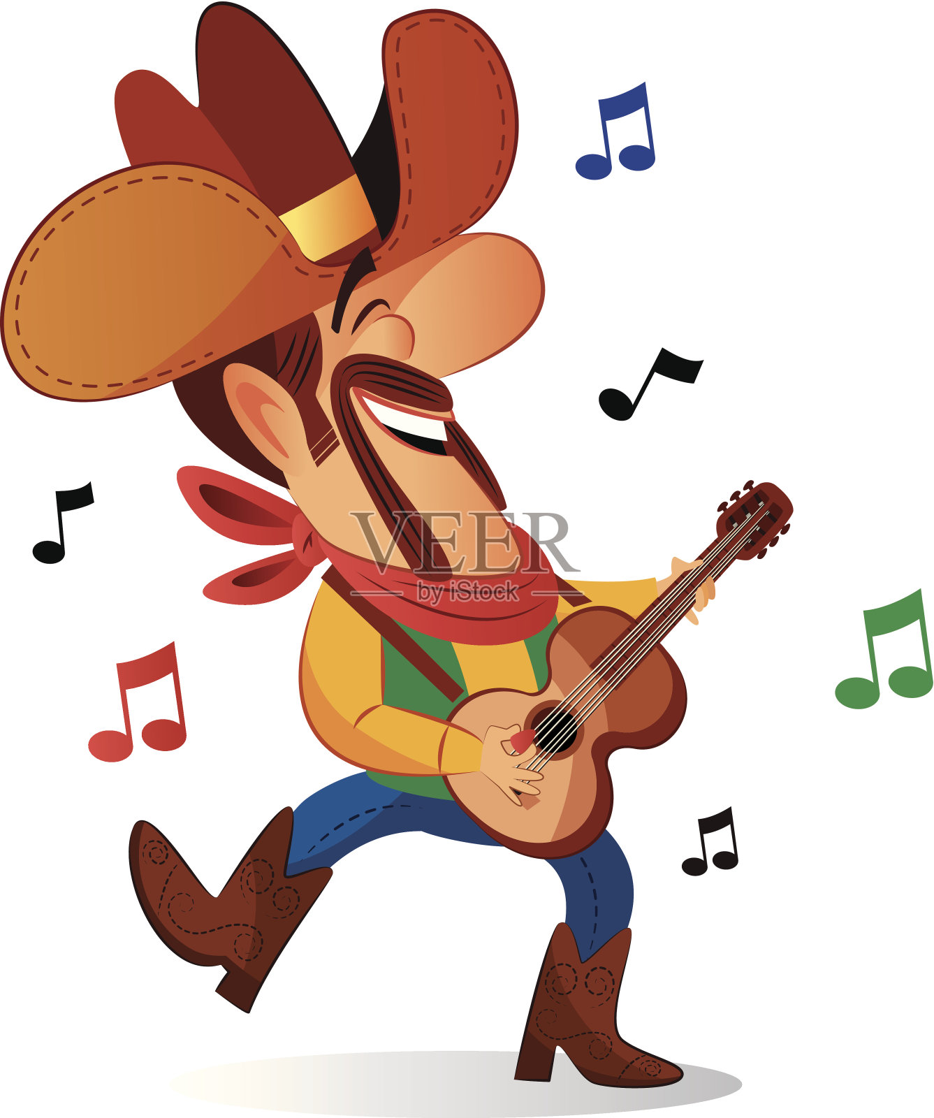 乡村歌手设计元素图片