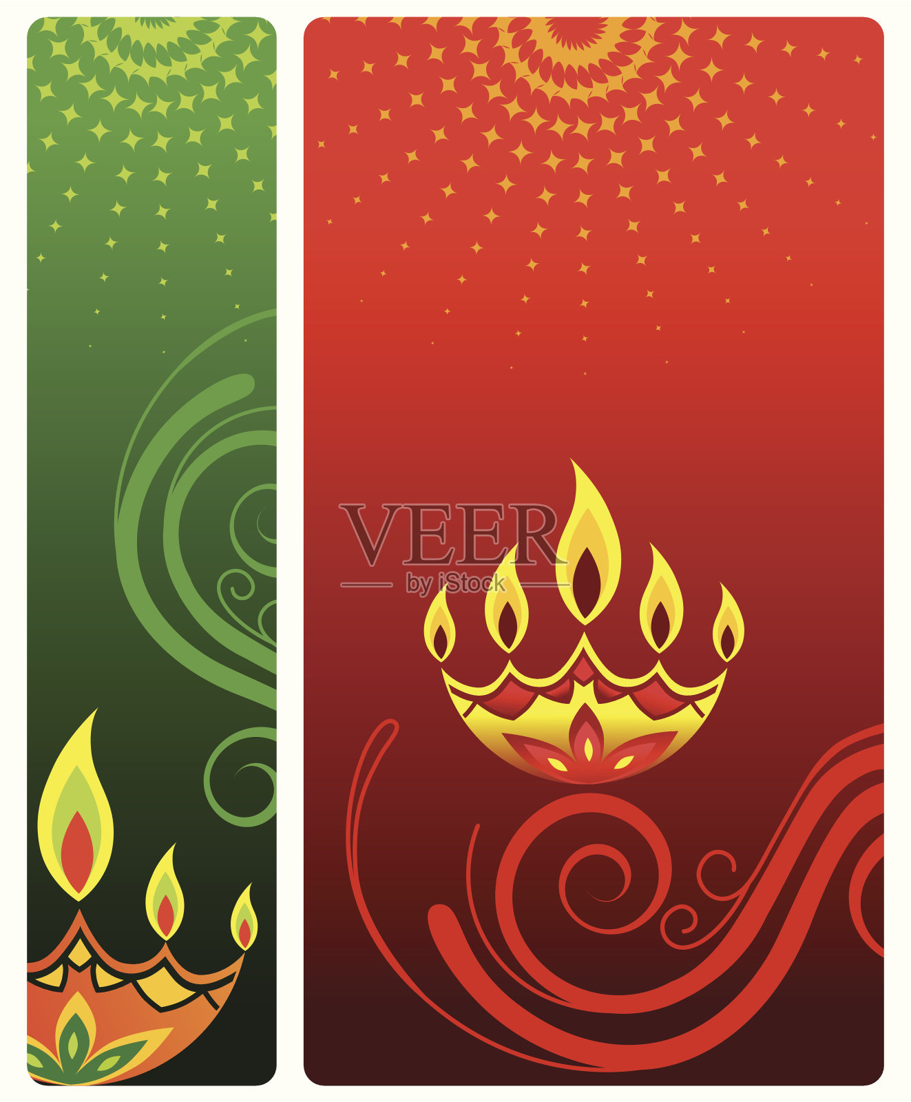 问候插画图片素材