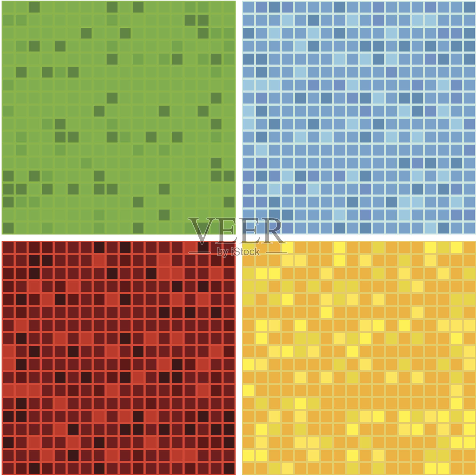 瓷砖插画图片素材