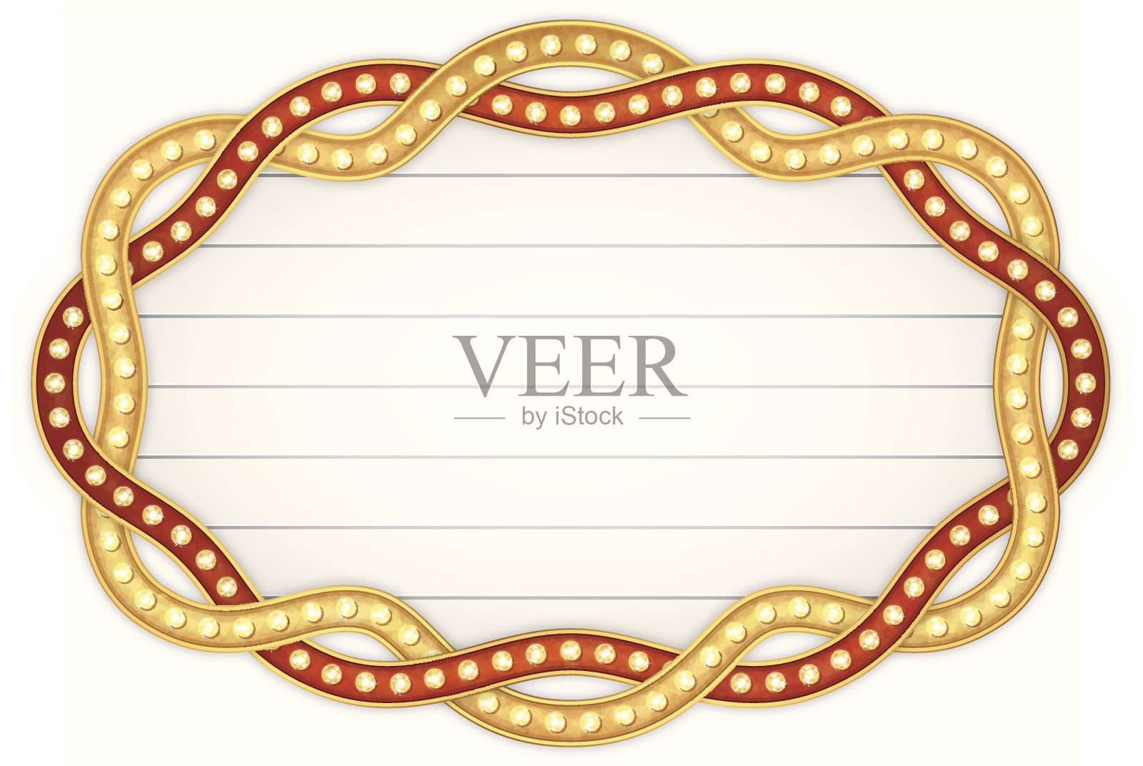 剧院选框插画图片素材