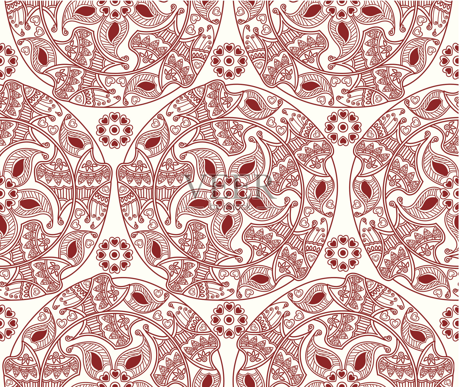 无缝设计插画图片素材