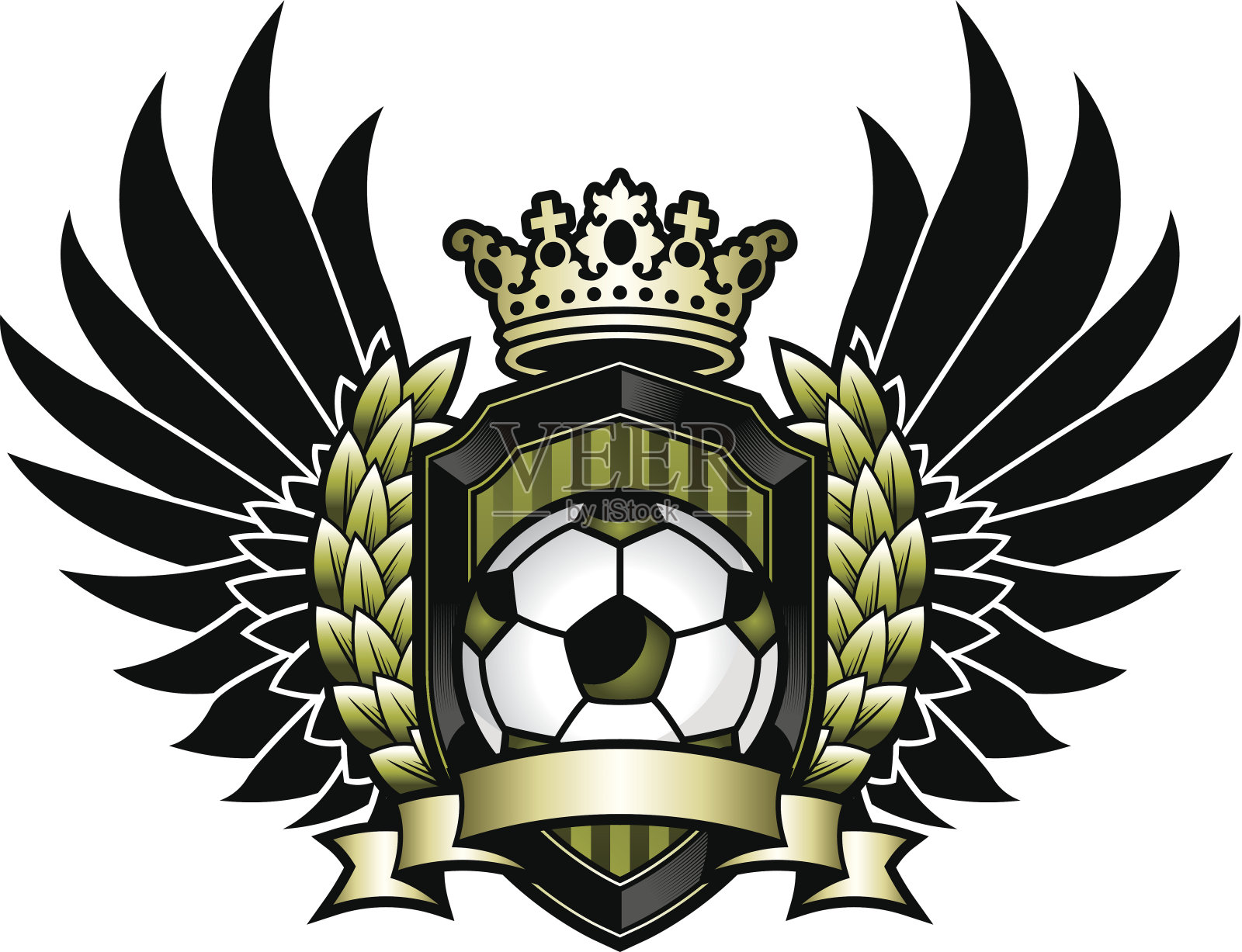 足球珠宝插画图片素材