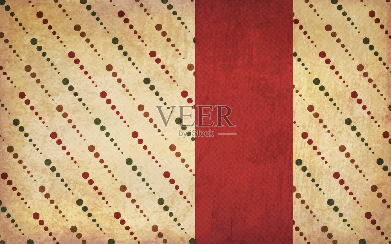 又旧又脏的包装纸插画图片素材