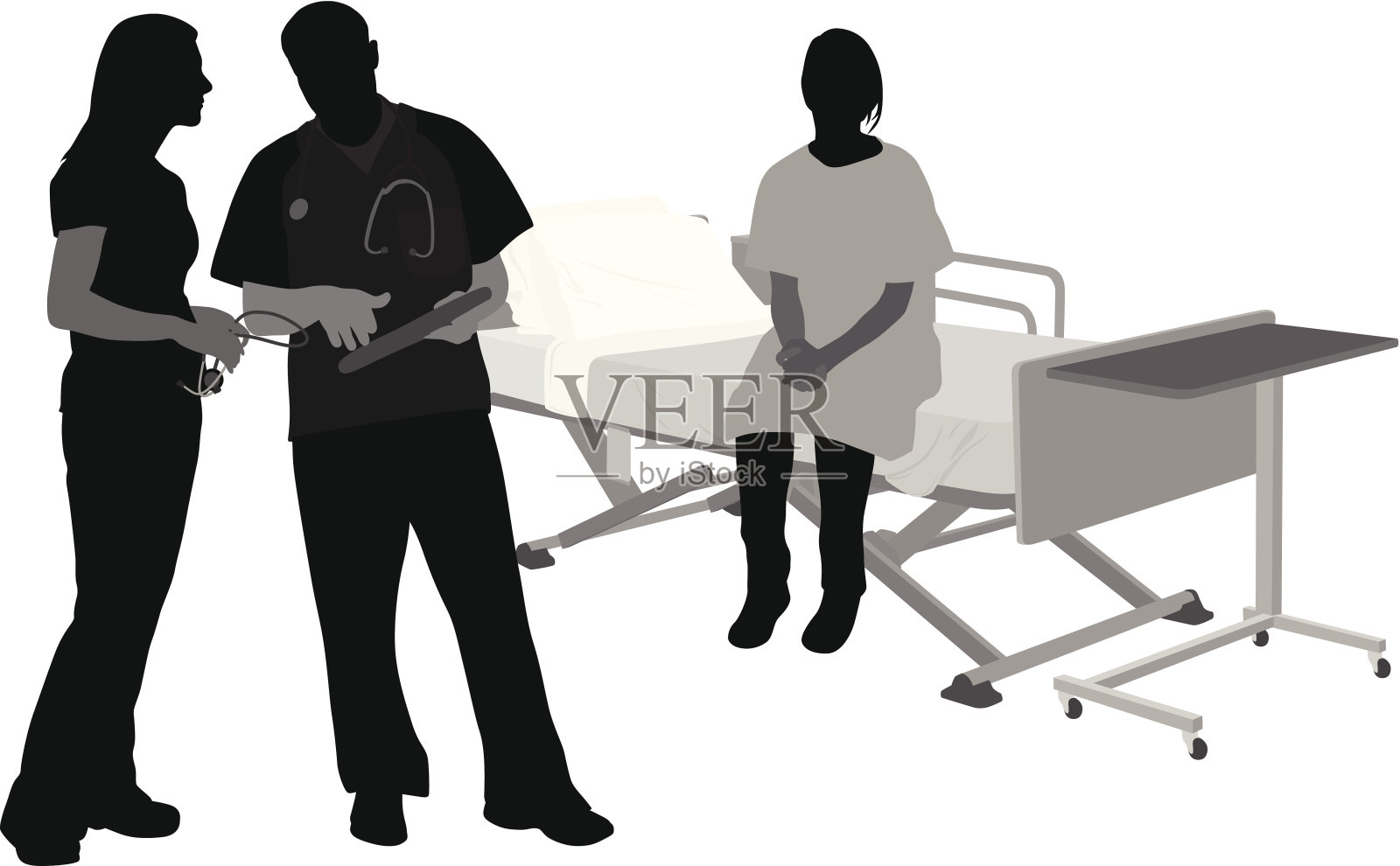 医疗保健插画图片素材