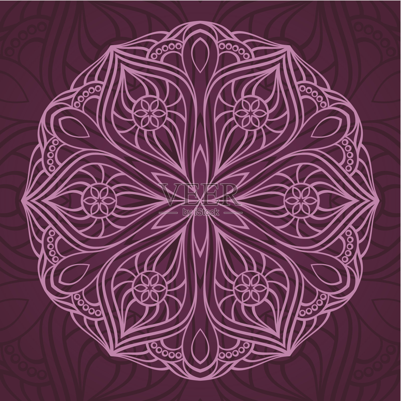 圆的背景插画图片素材