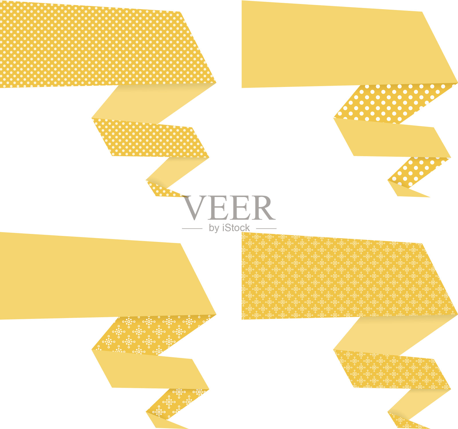 复古剪纸演讲气泡插画图片素材