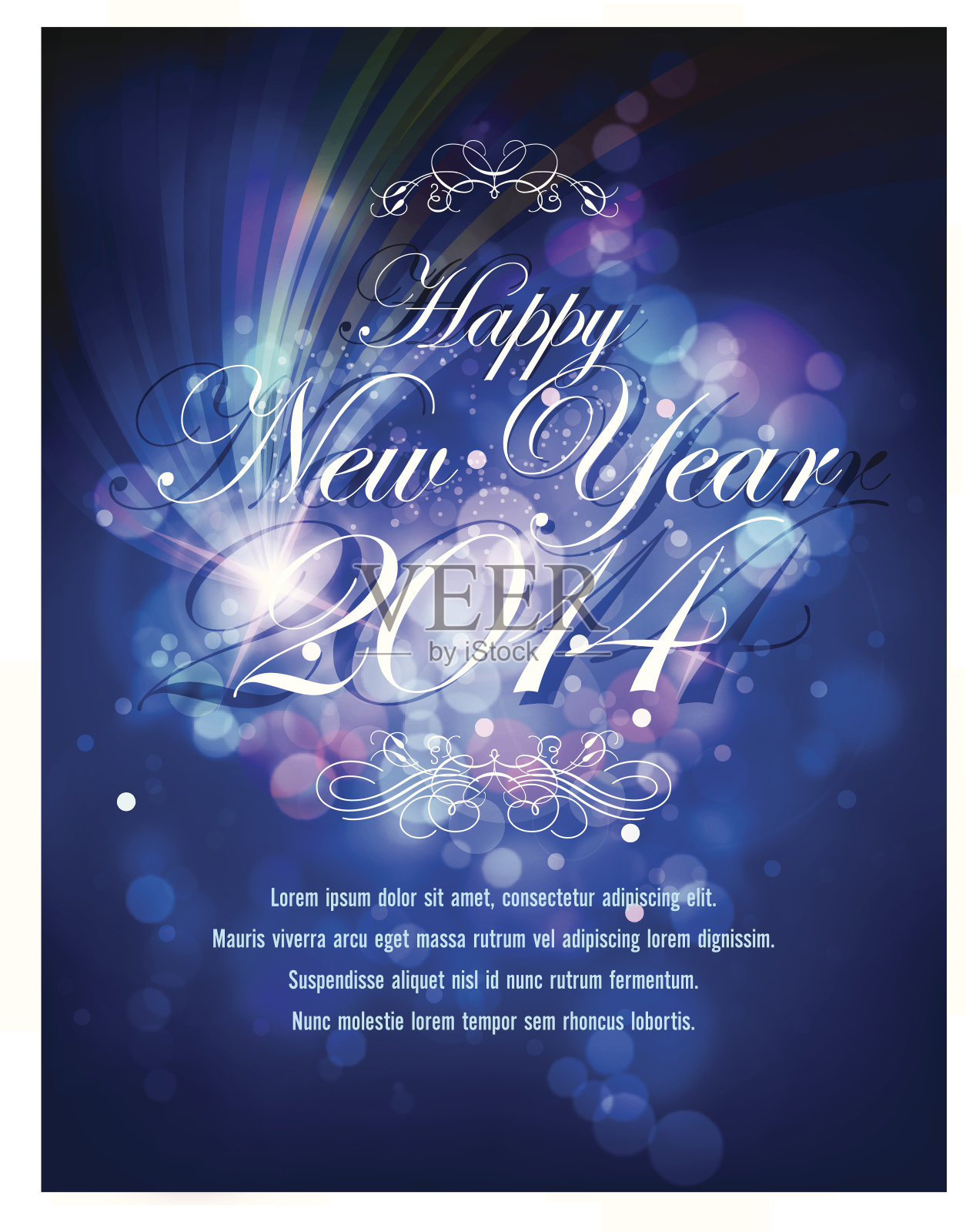 新年快乐设计模板素材