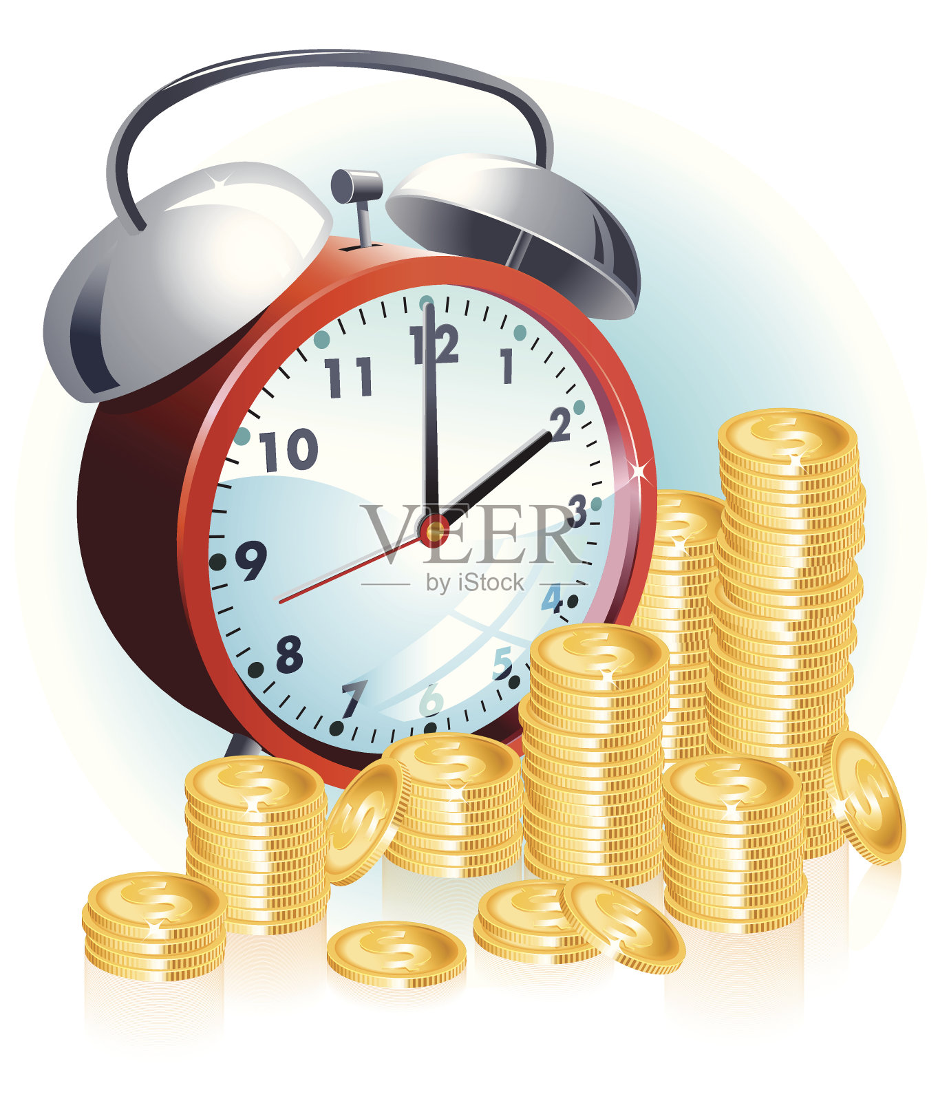 时间插画图片素材