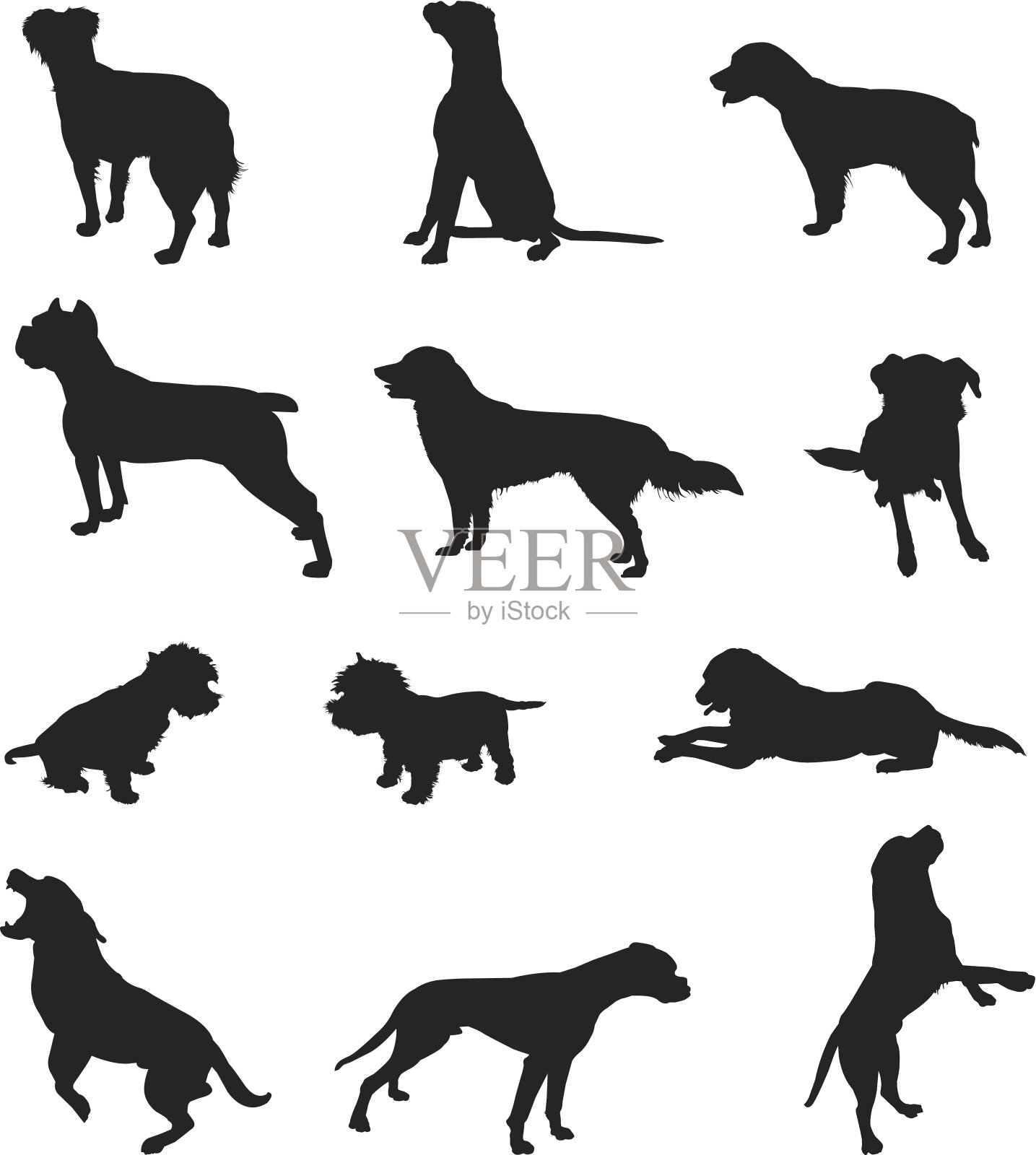 狗设计元素图片