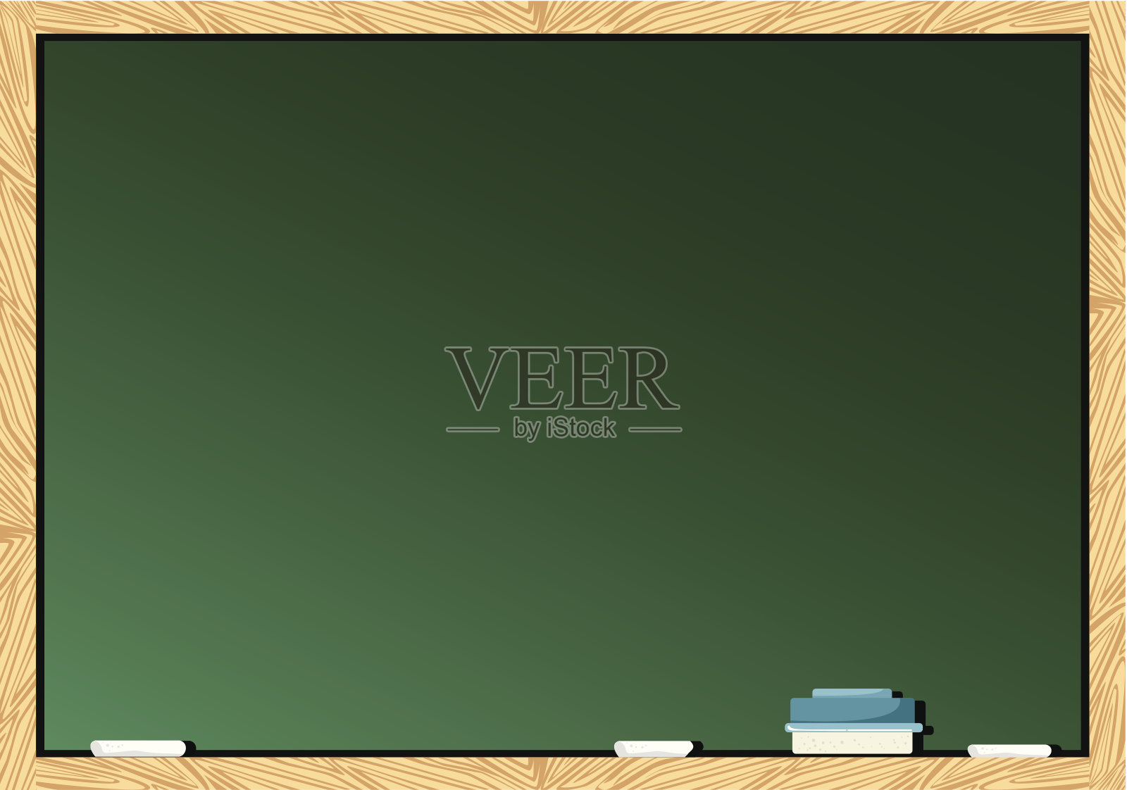 黑板上插画图片素材