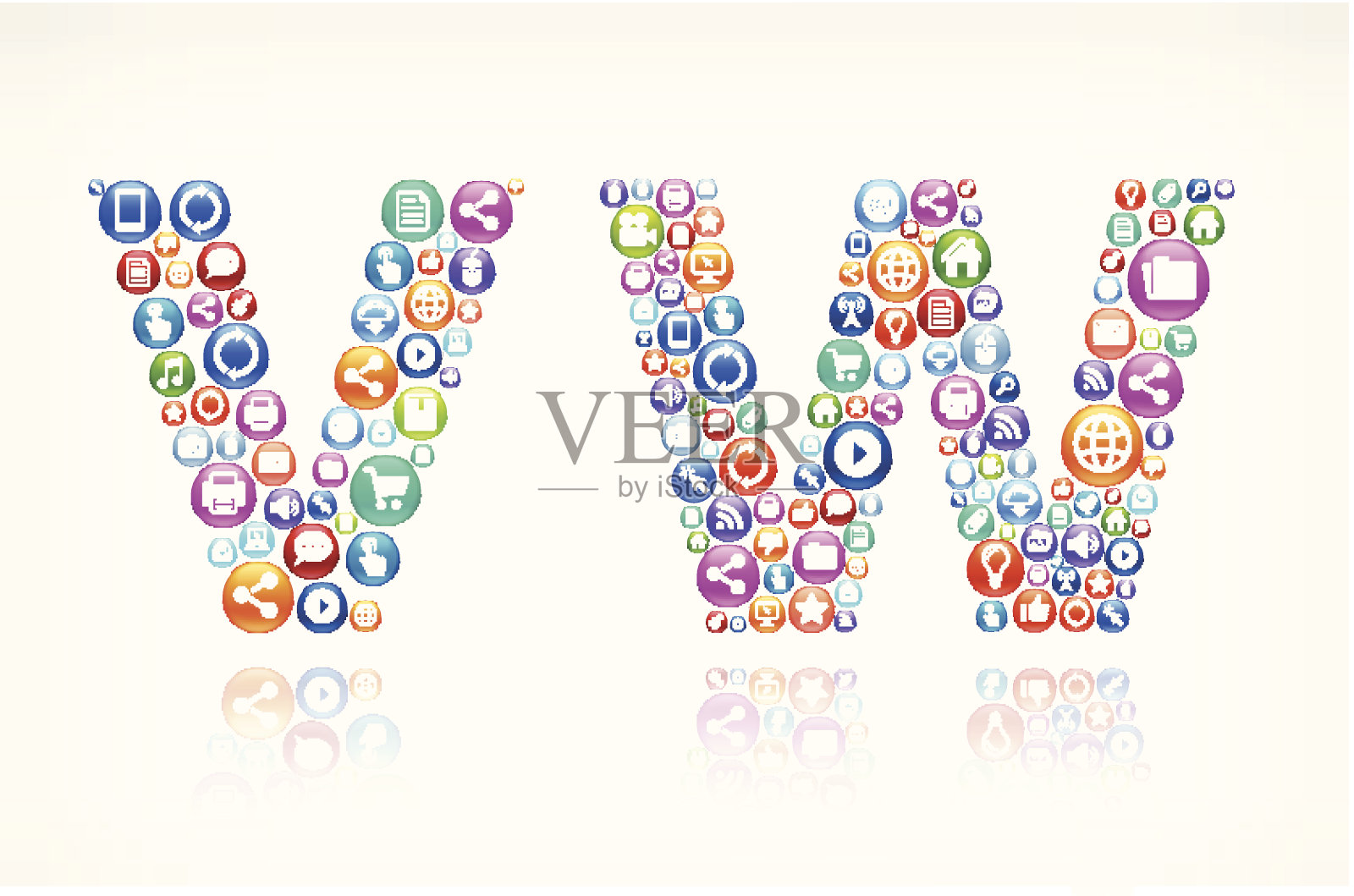 大众与社会网络和互联网版税免费矢量艺术插画图片素材