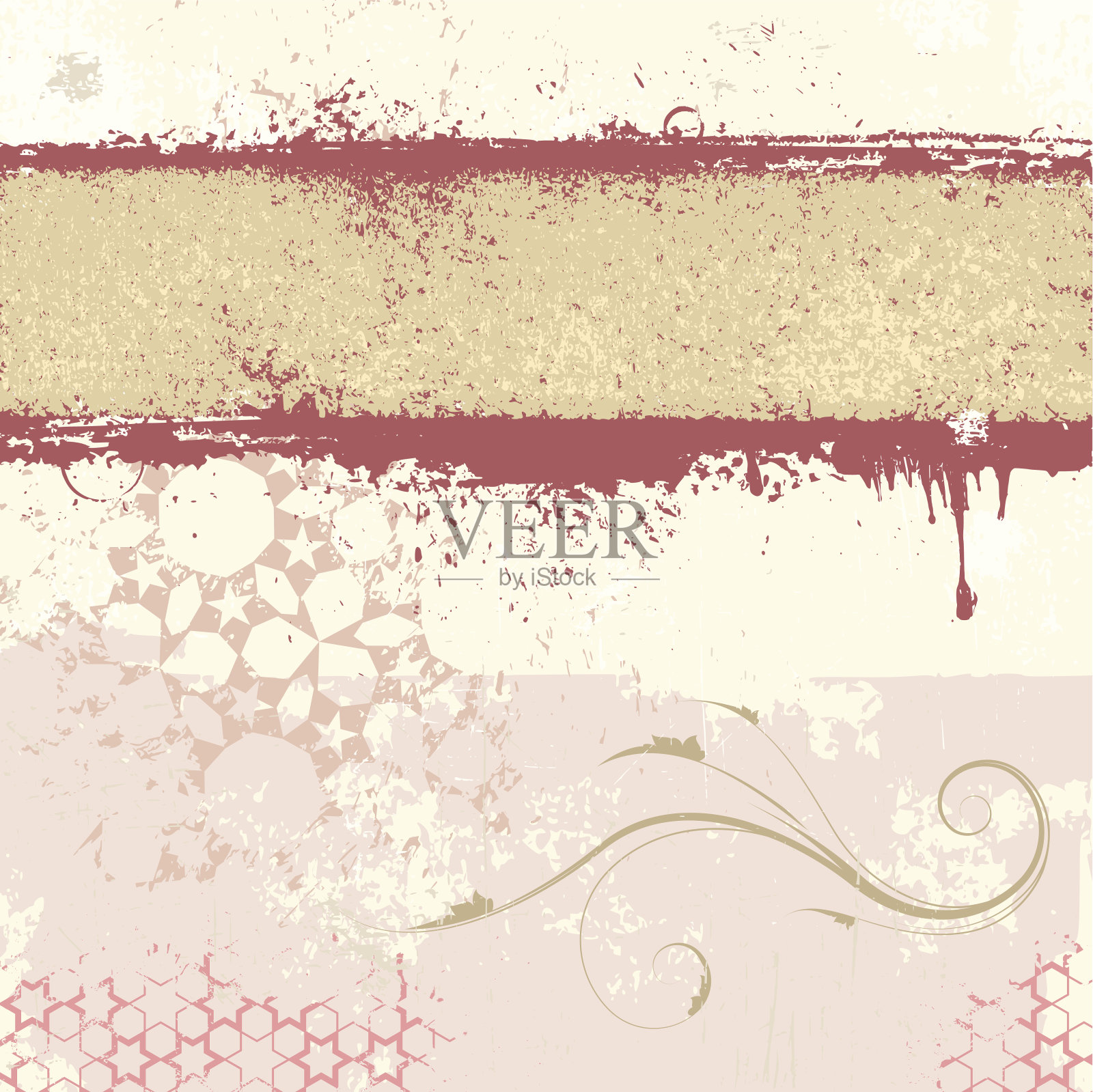 枯燥乏味的背景插画图片素材