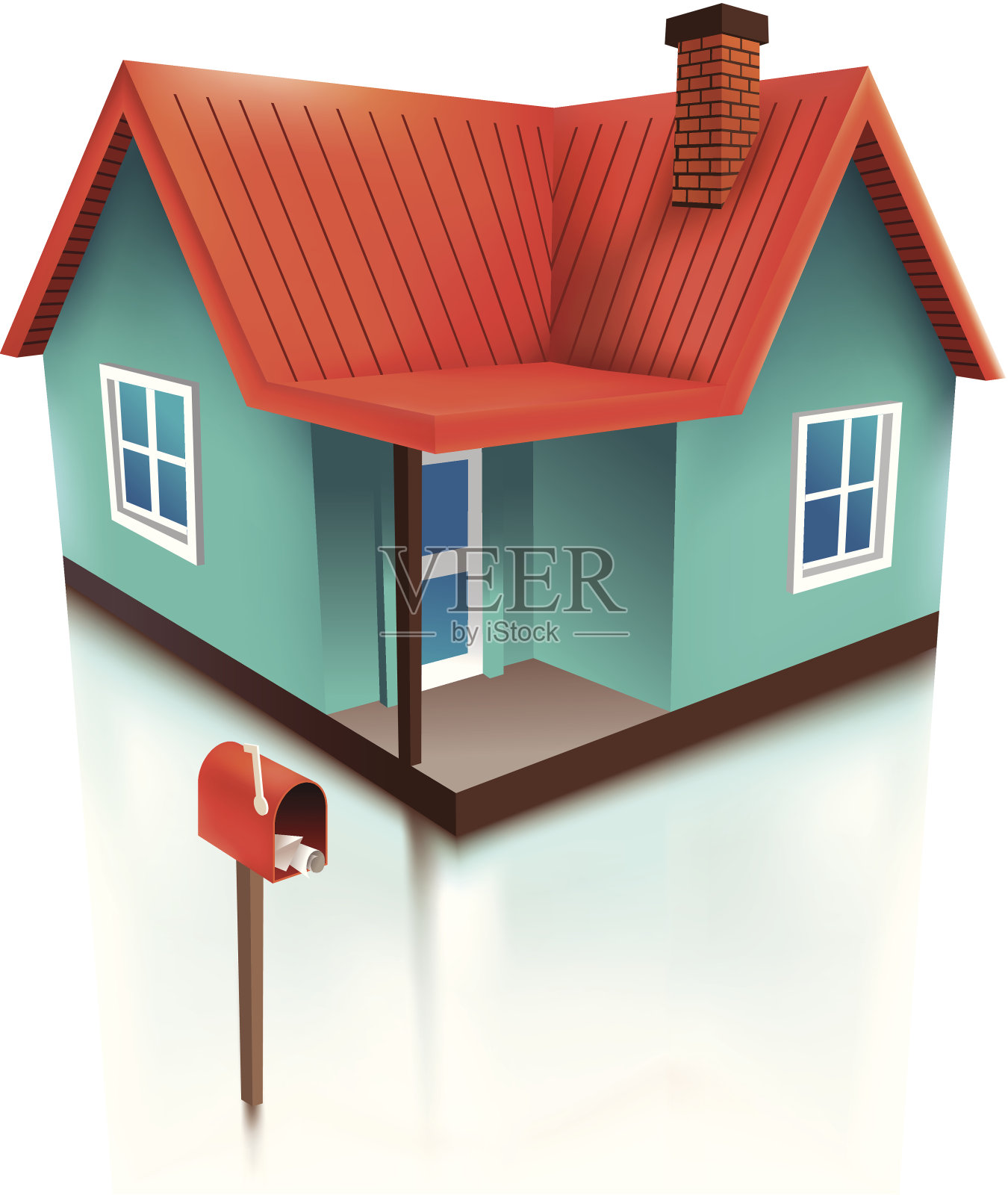 房子插画图片素材