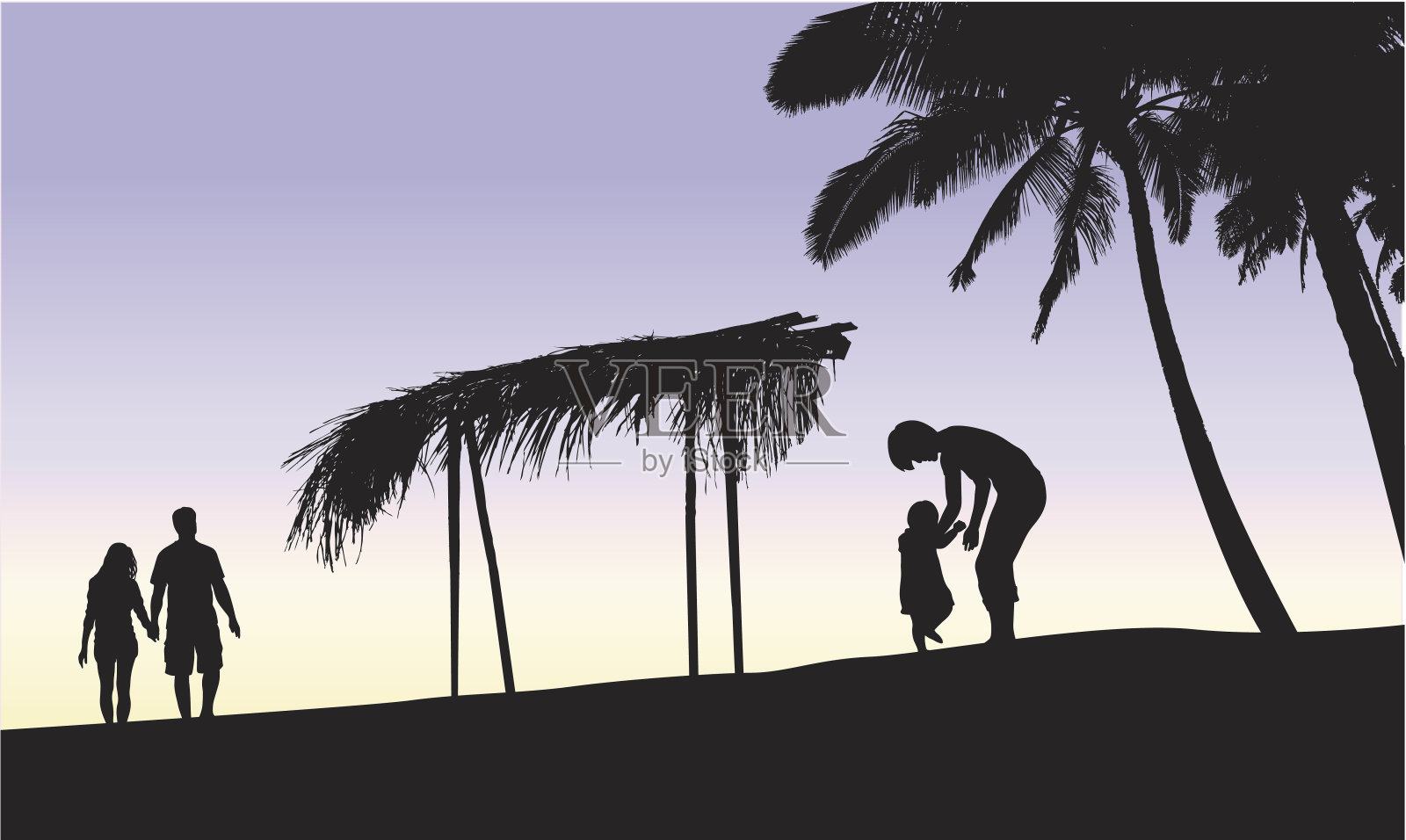 微风插画图片素材