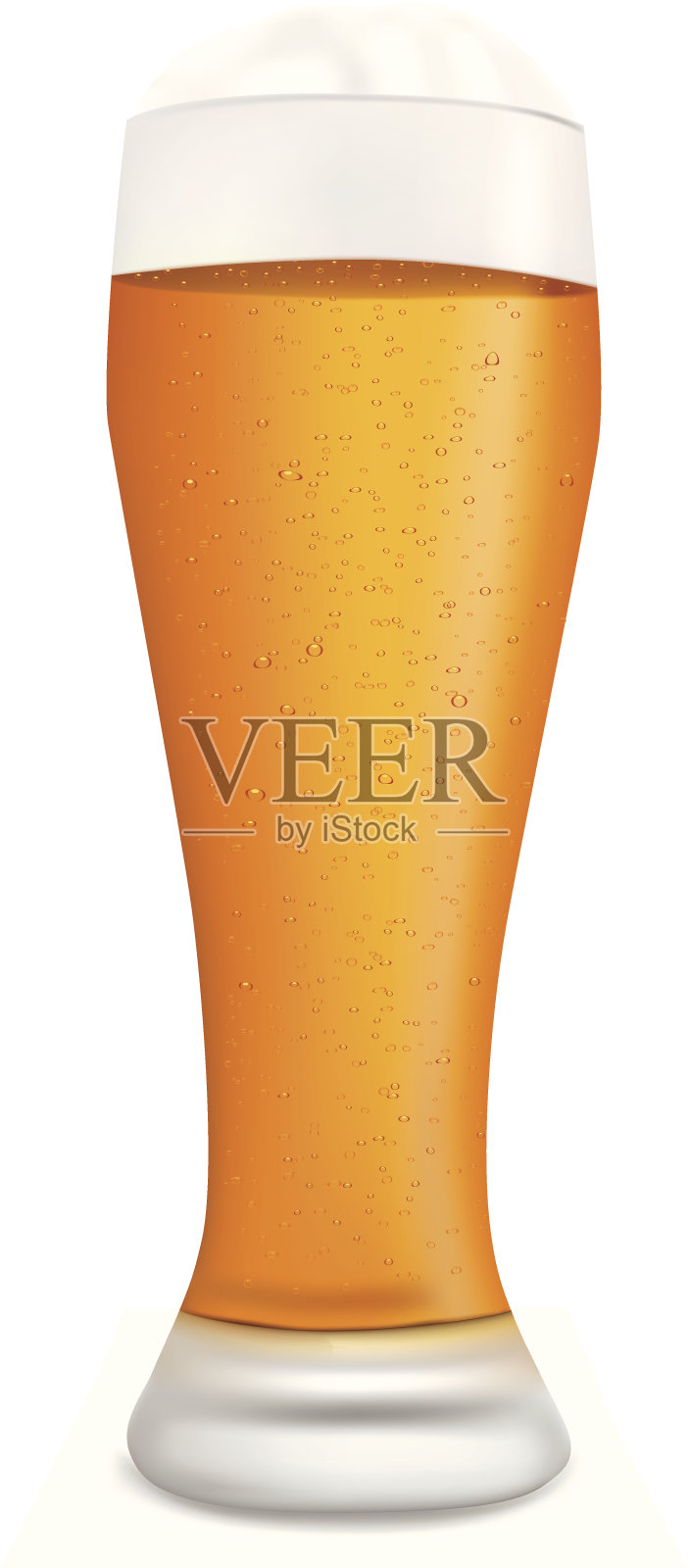 啤酒杯插画图片素材