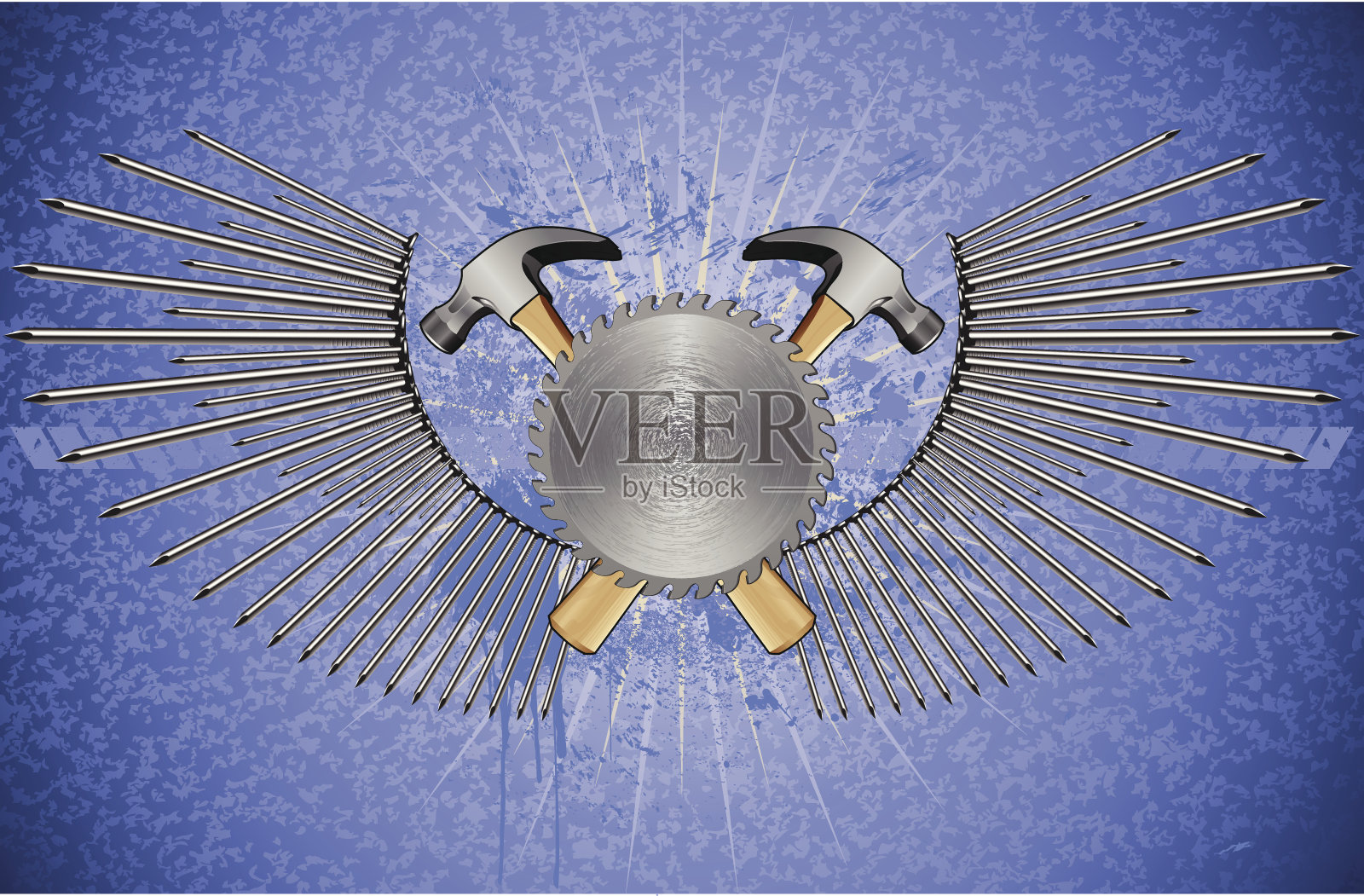 建筑保护插画图片素材