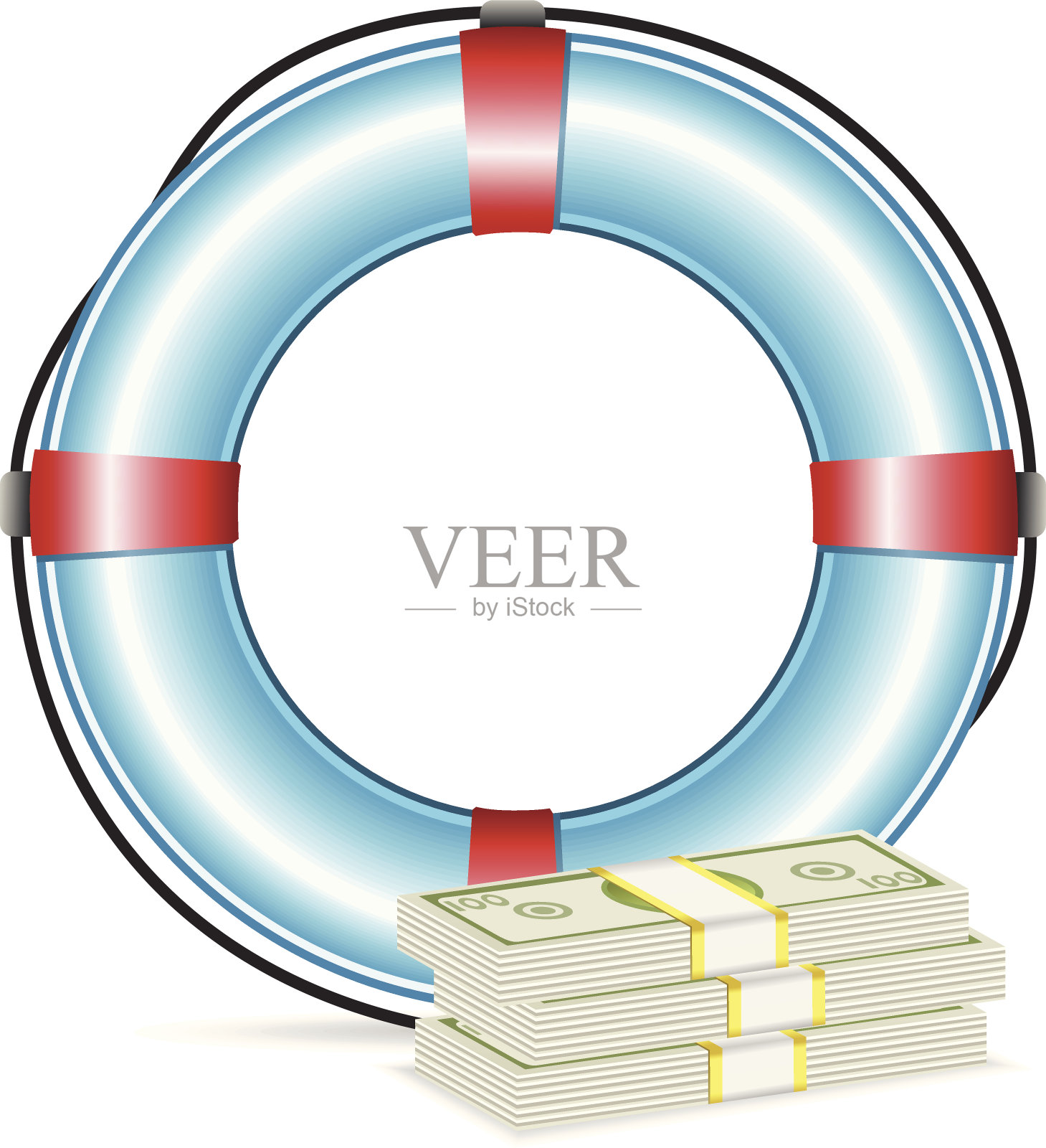 省钱插画图片素材