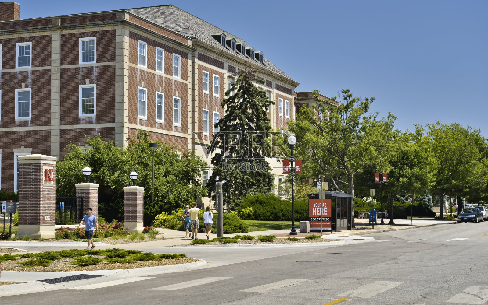 内布拉斯加大学照片摄影图片