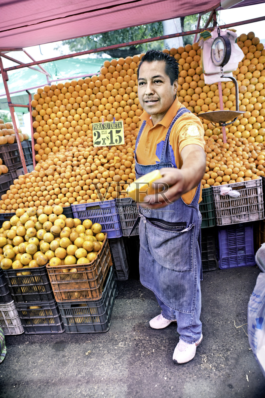 墨西哥城的市场照片摄影图片