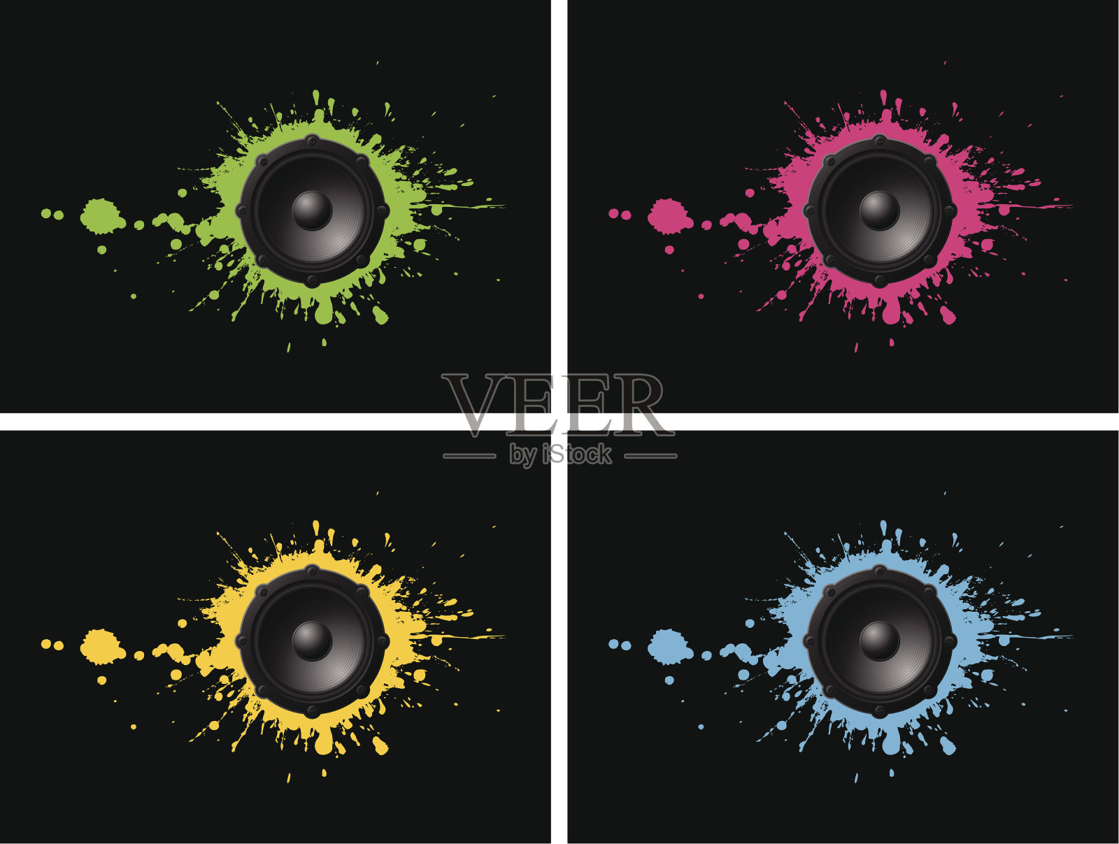 演讲者插画图片素材