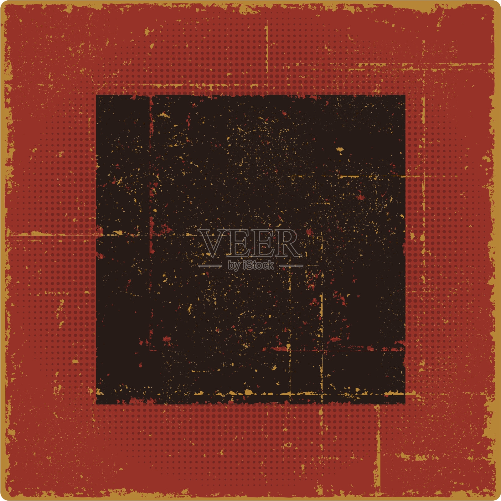 危难飓风警告标志插画图片素材