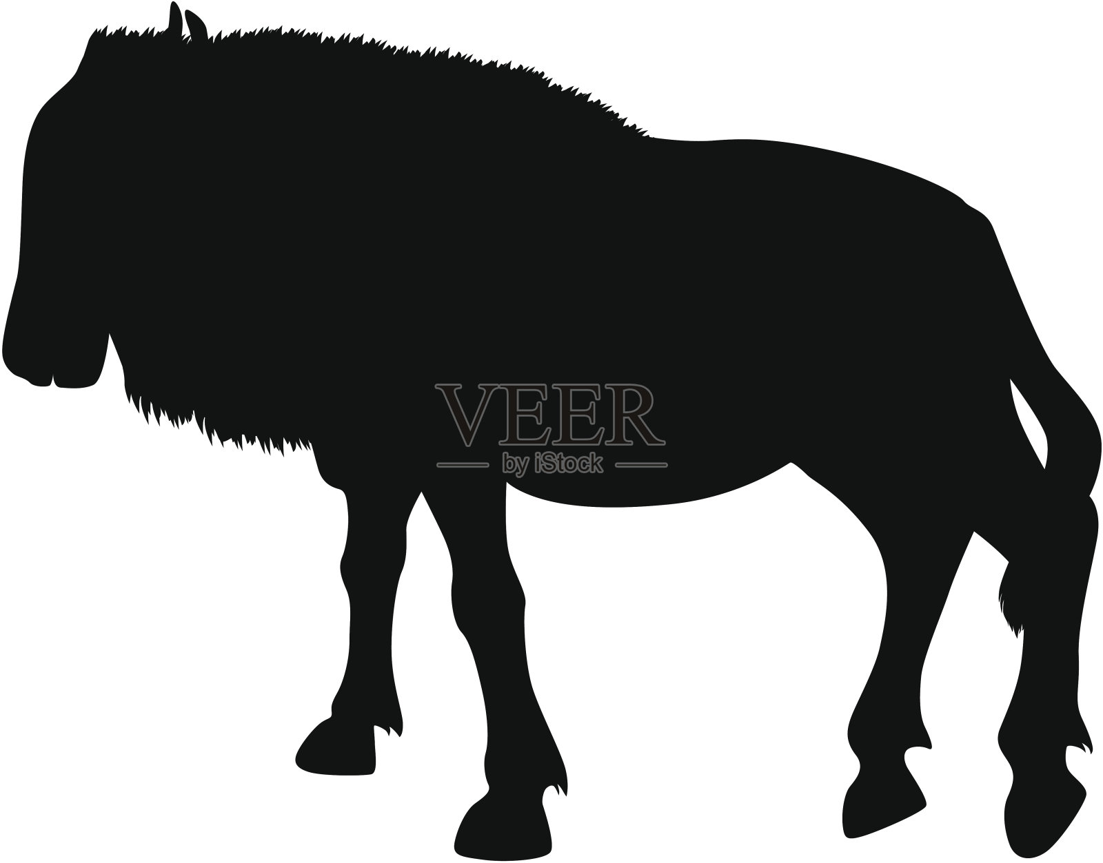 羚羊的一种设计元素图片