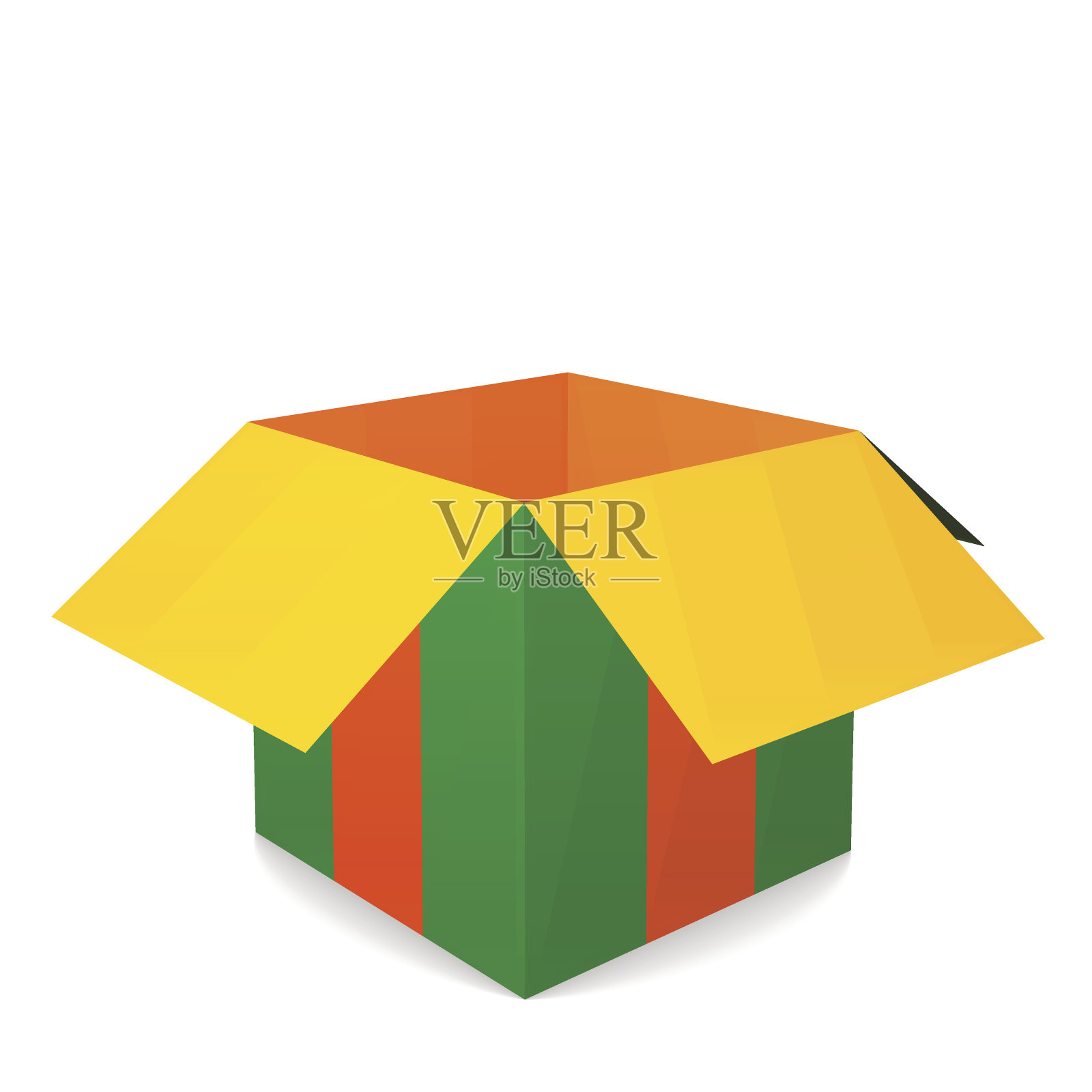 礼物盒插画图片素材