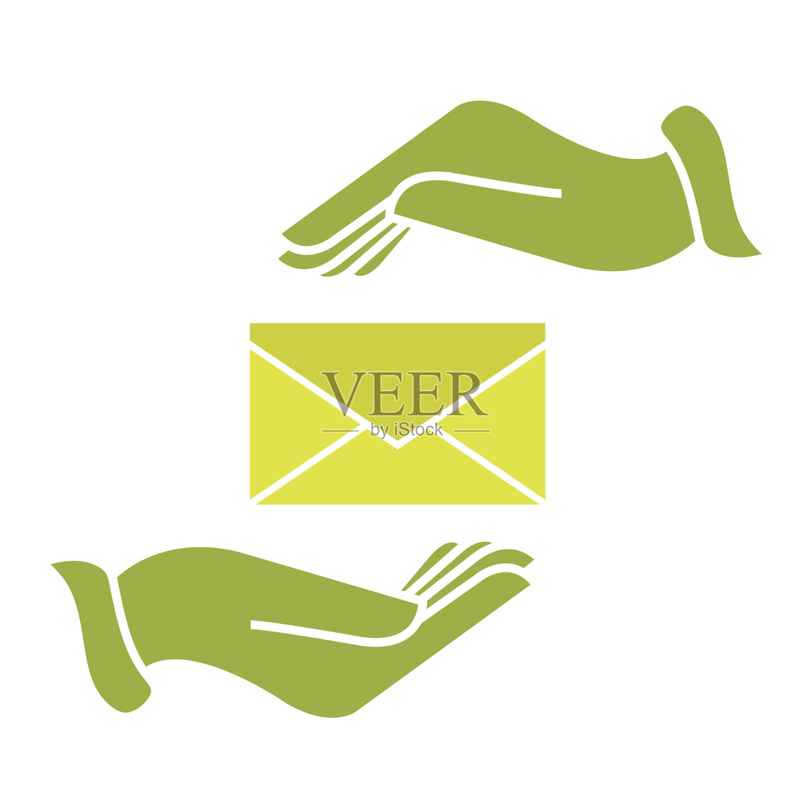 邮件的概念插画图片素材