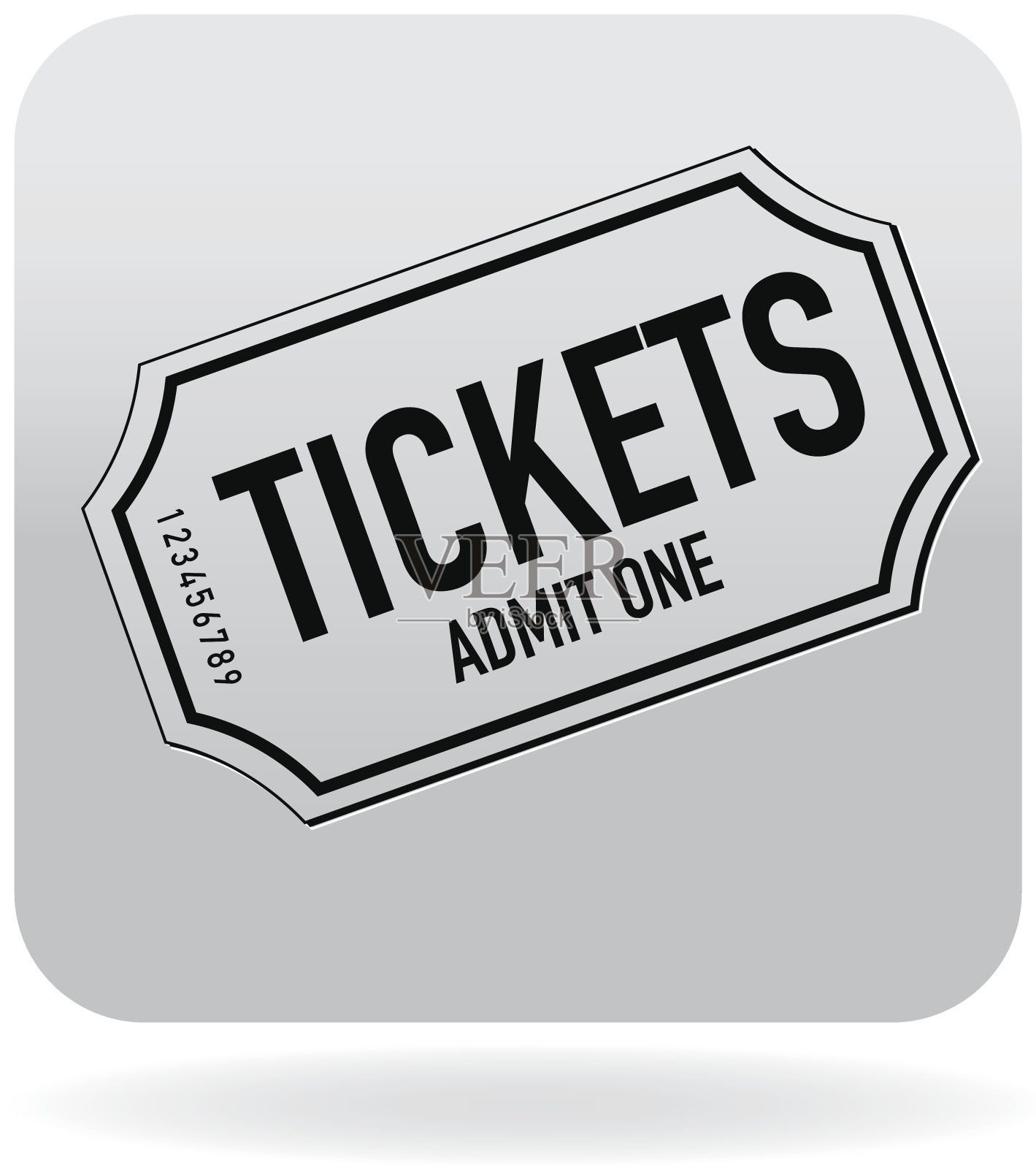 票图标设计模板素材