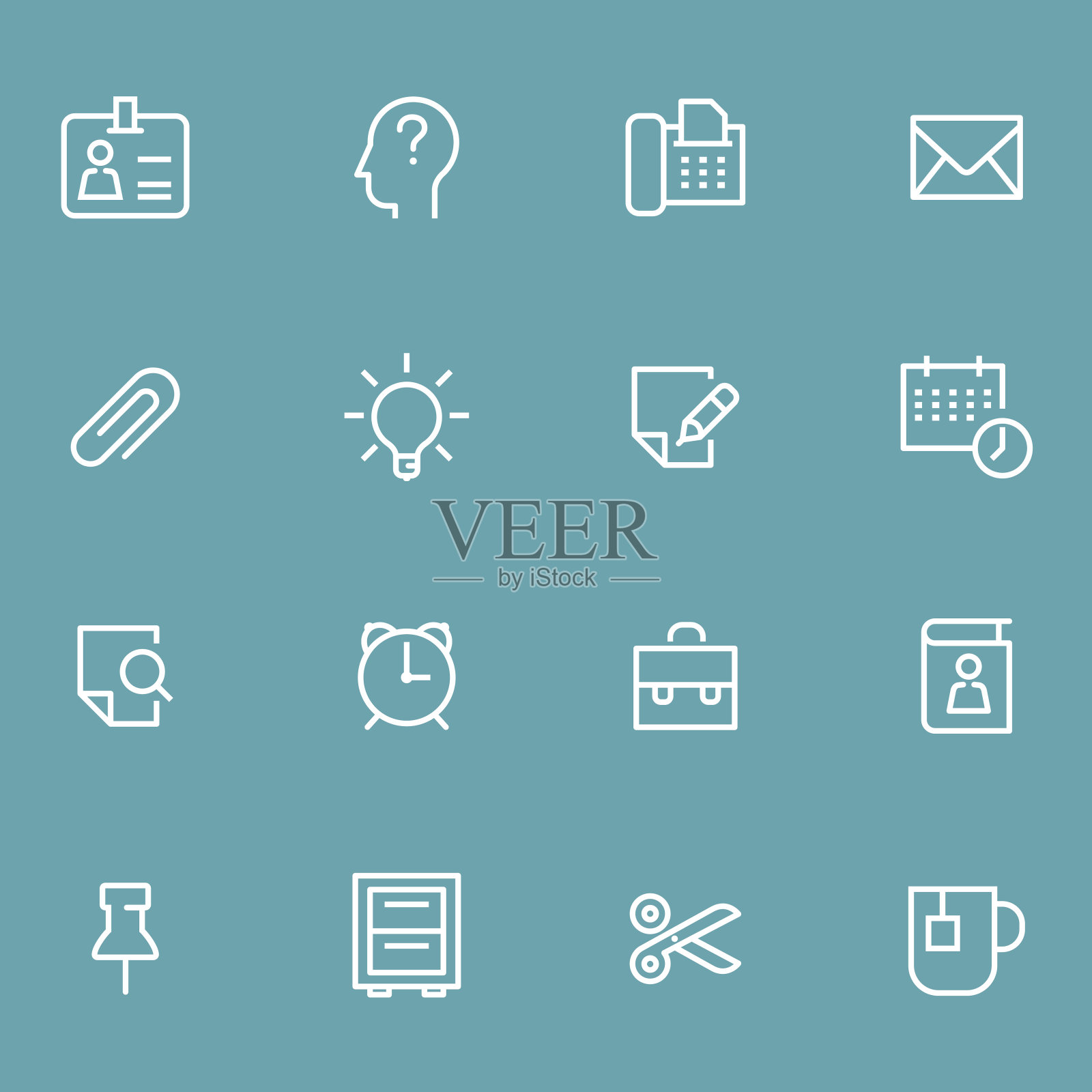 图标集,办公室图标素材