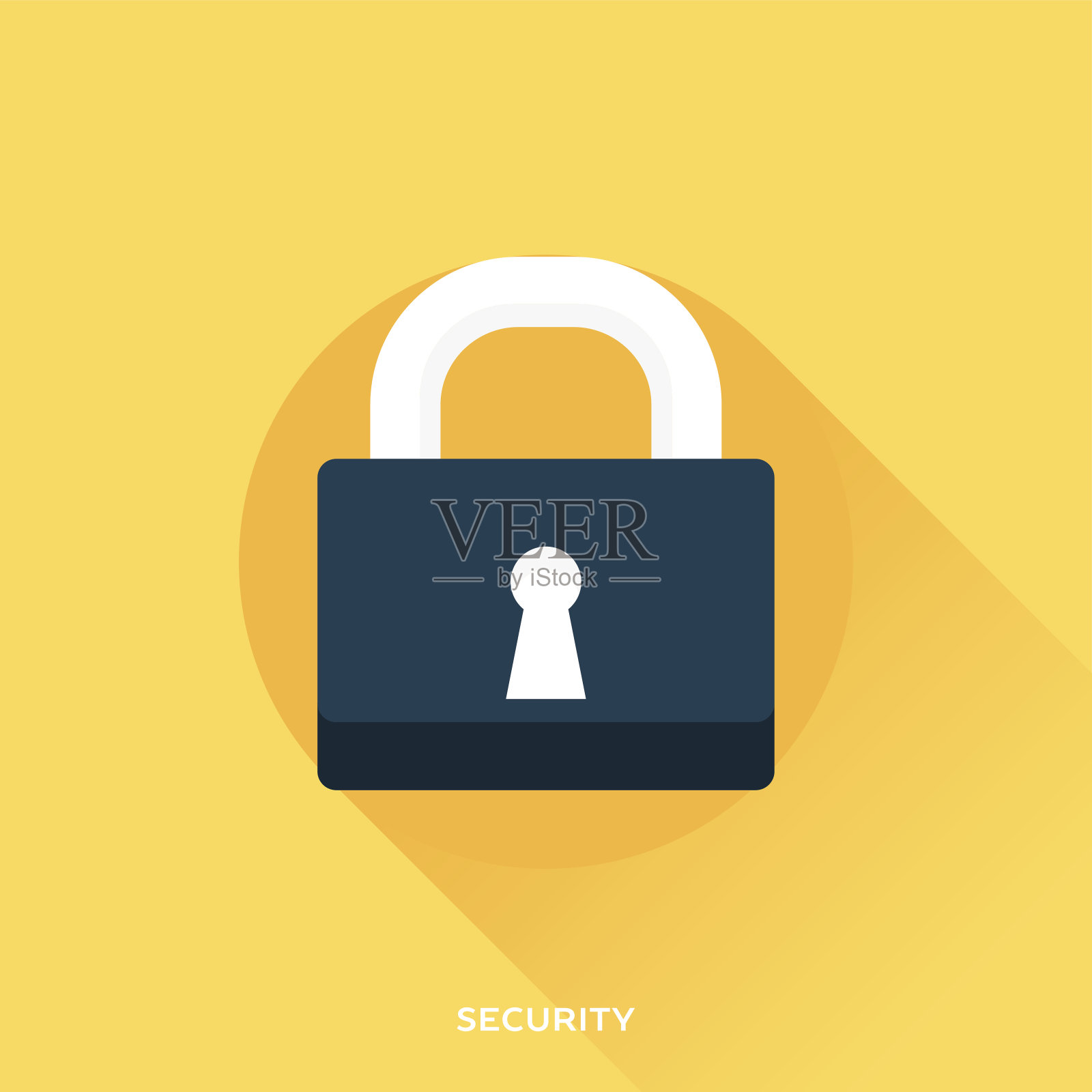 安全插画图片素材