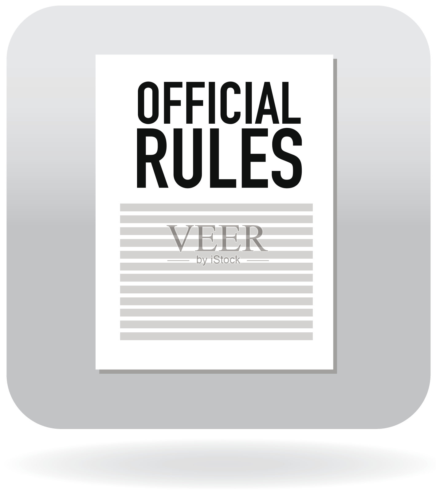 官方规则图标插画图片素材