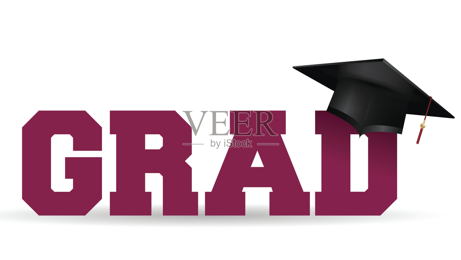 毕业帽插画图片素材