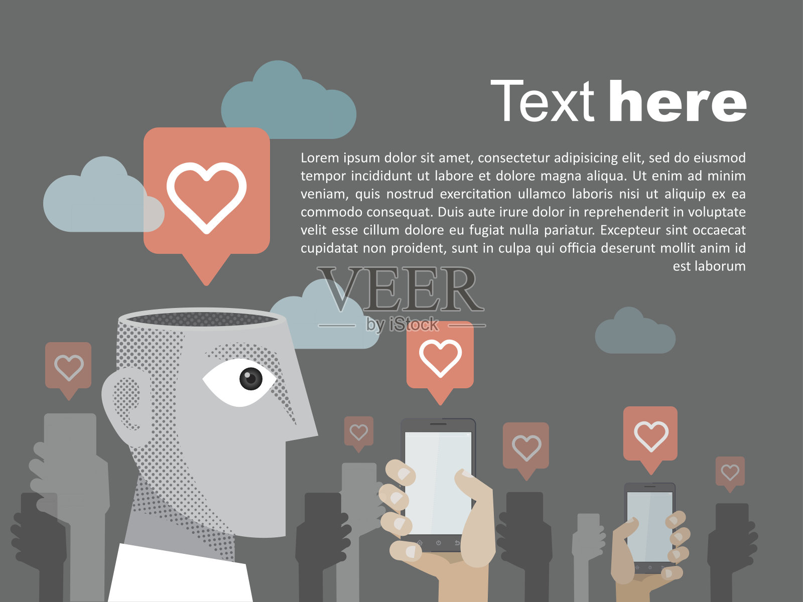 更多智能手机点赞插画图片素材