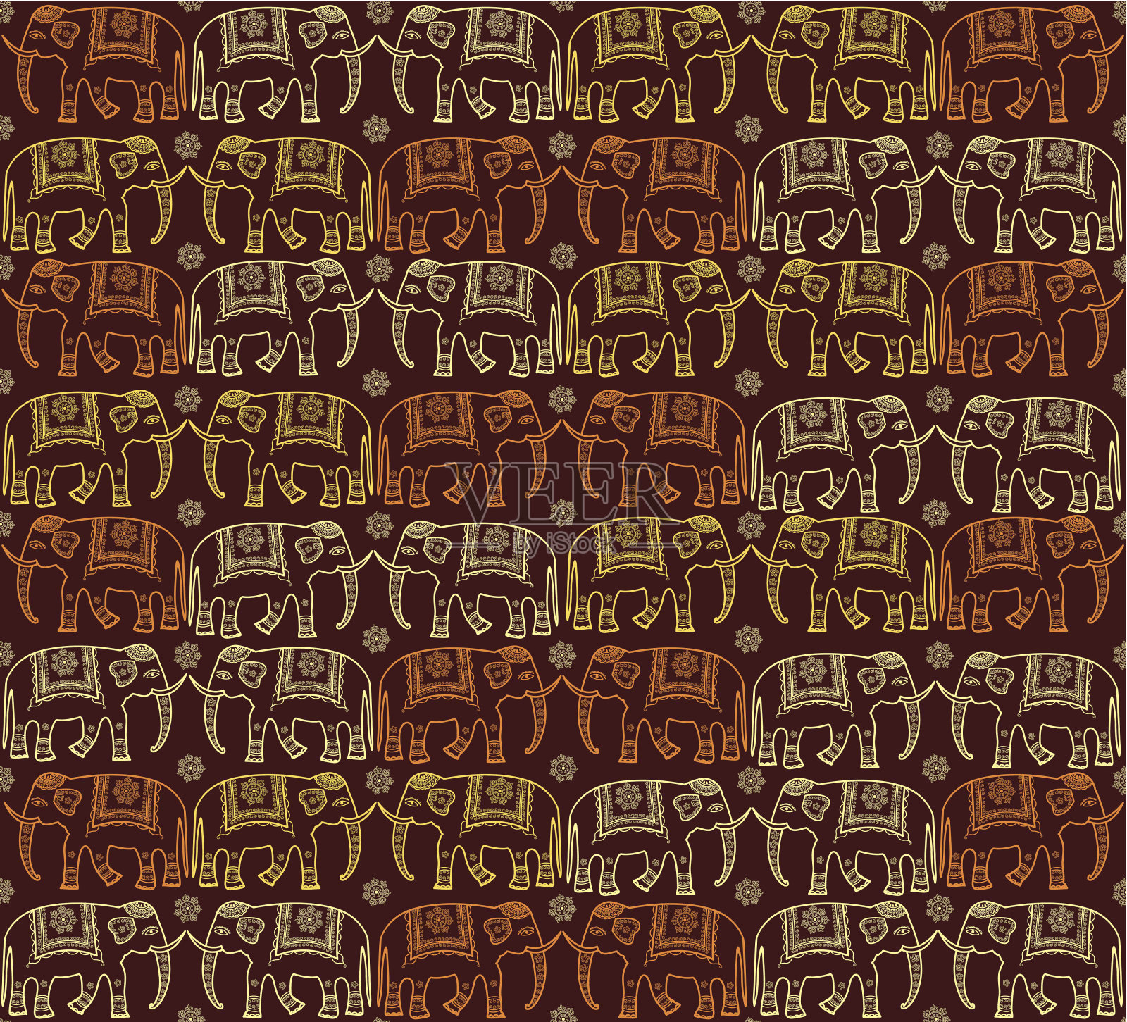 无缝设计插画图片素材