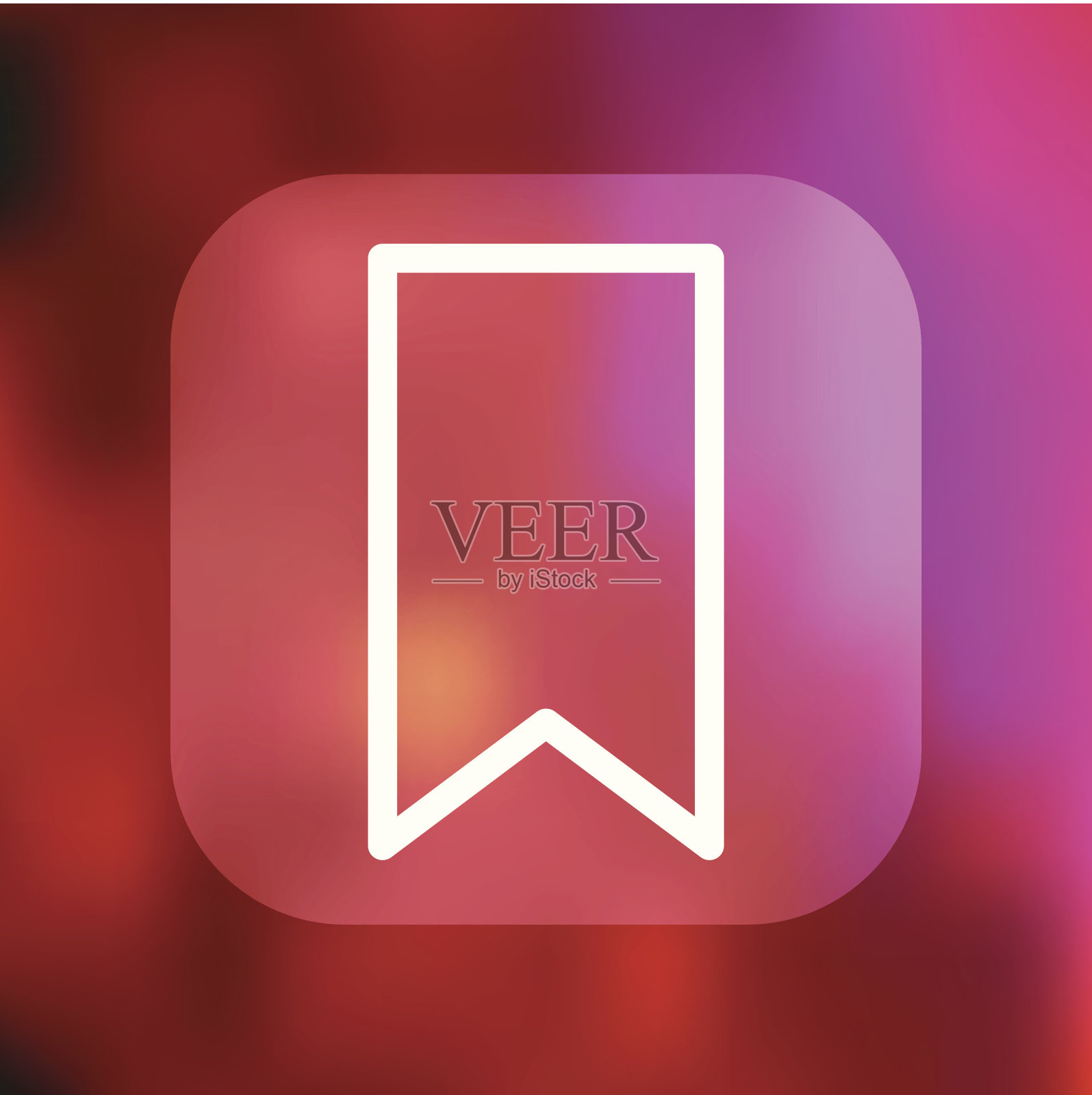 超轻界面书签图标插画图片素材