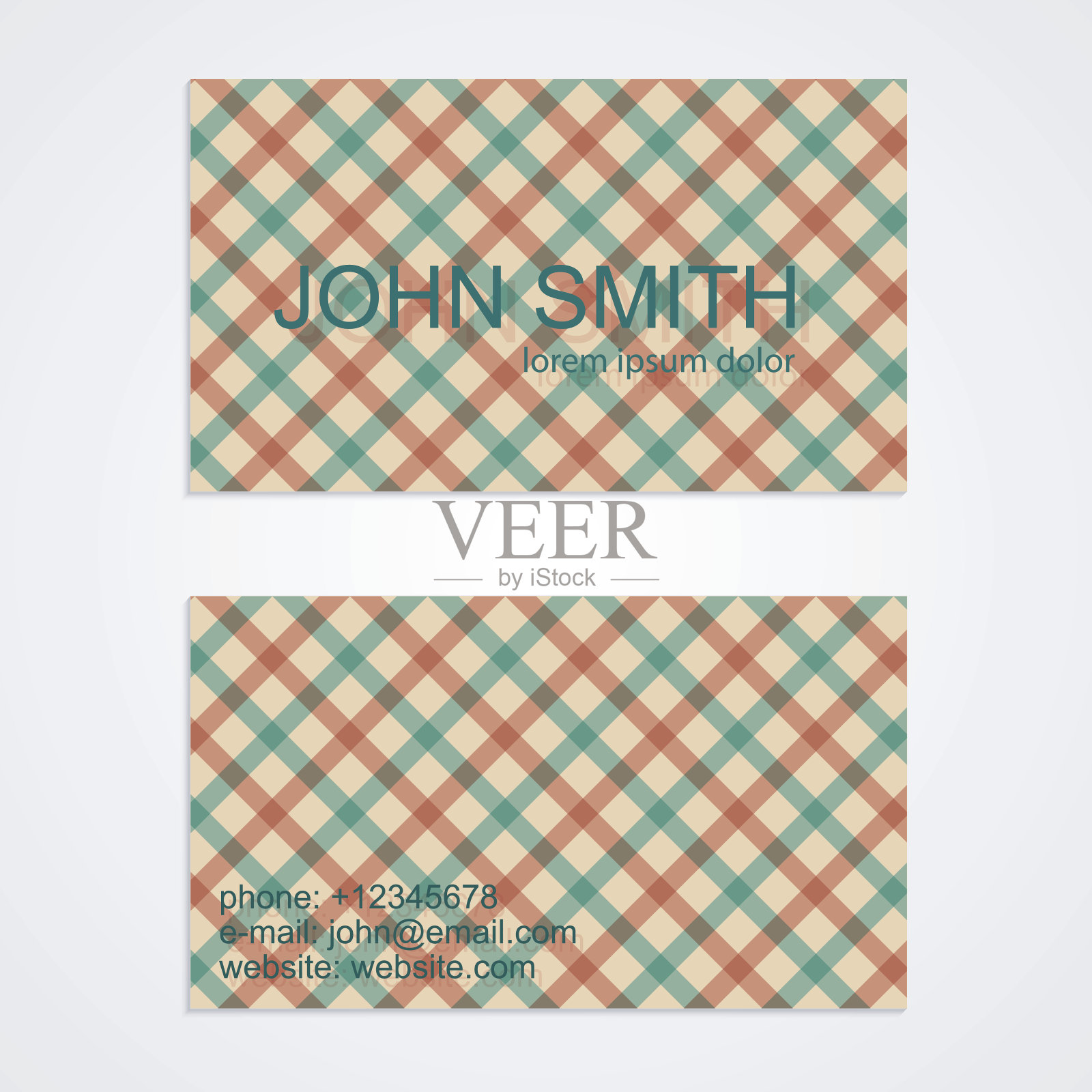 名片模板。背景图案。设计模板素材