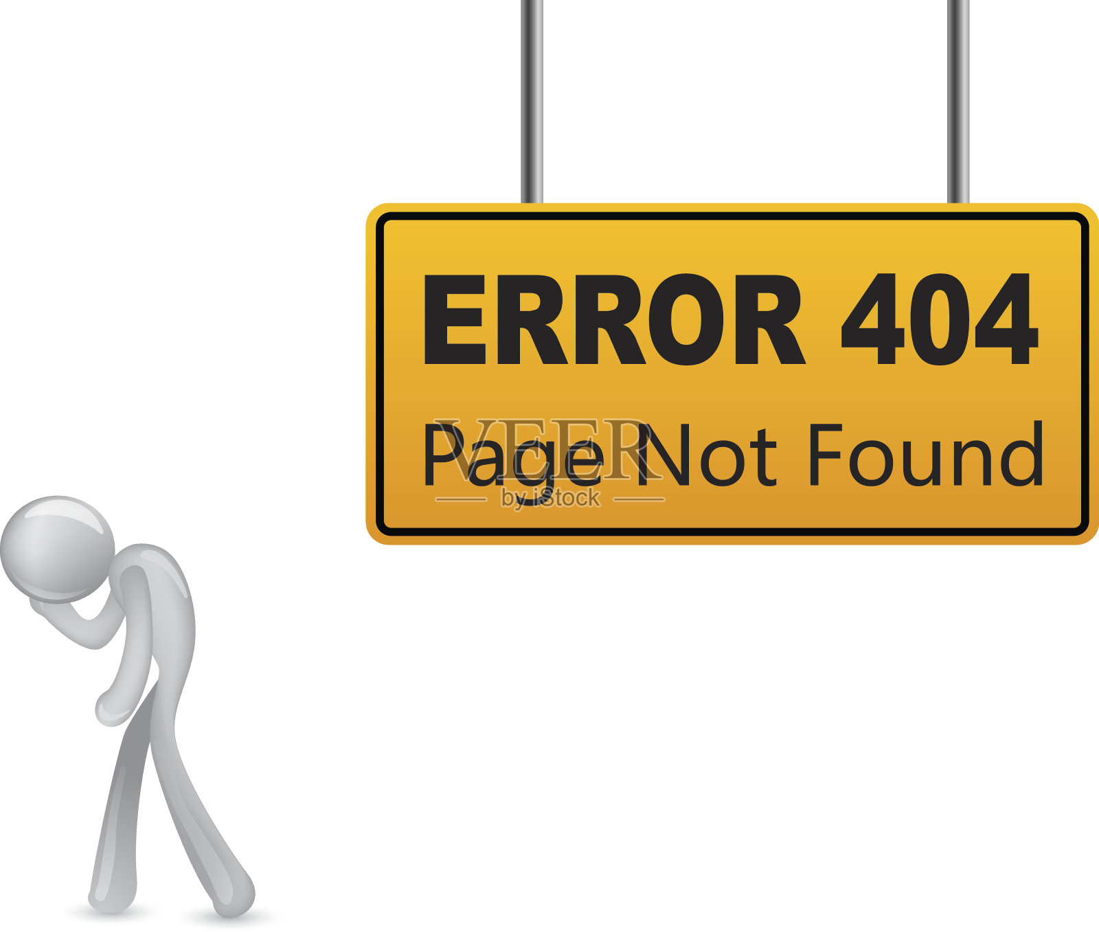 错误404插画图片素材