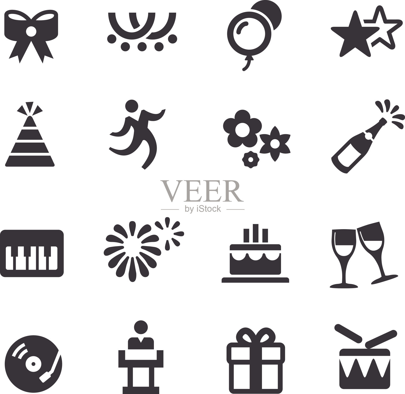 庆祝和假日图标-极致系列插画图片素材