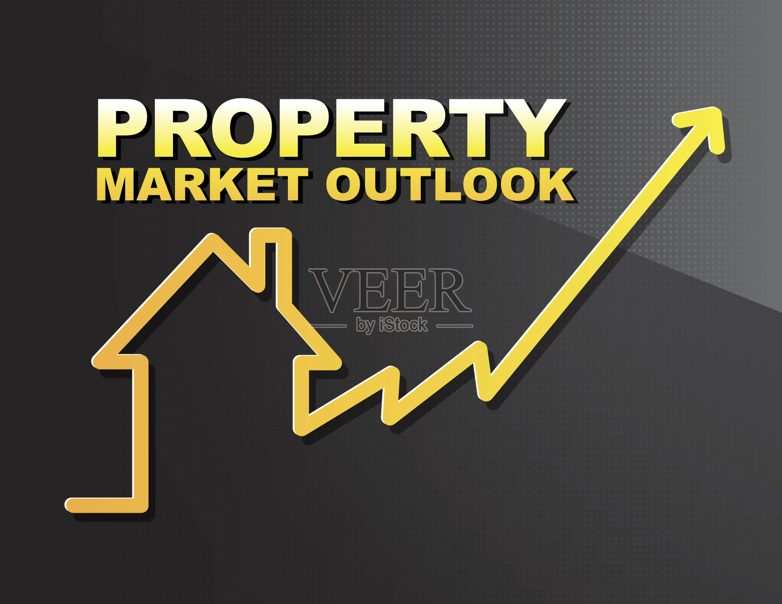 房地产前景图插画图片素材