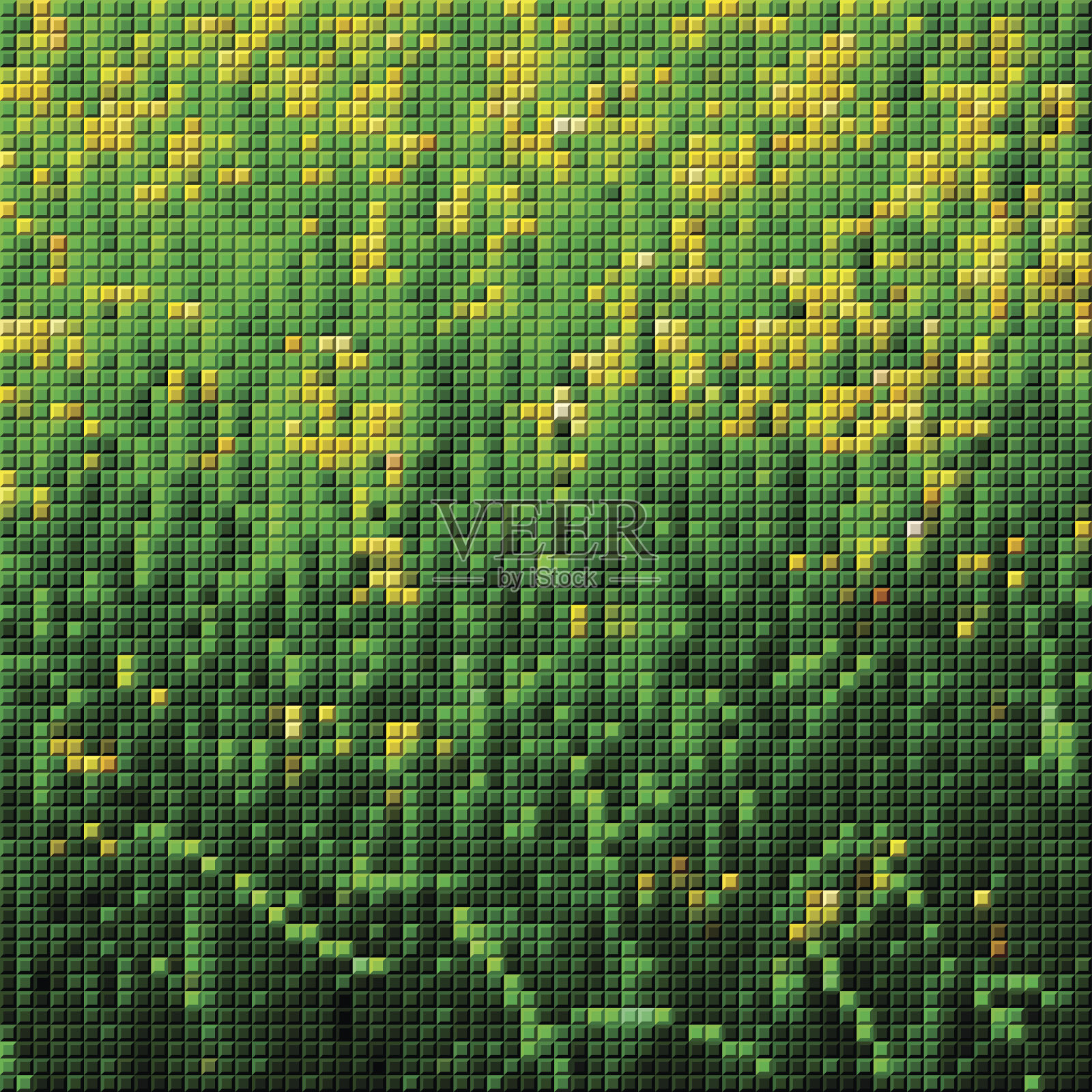 抽象彩色马赛克方格草图案背景插画图片素材