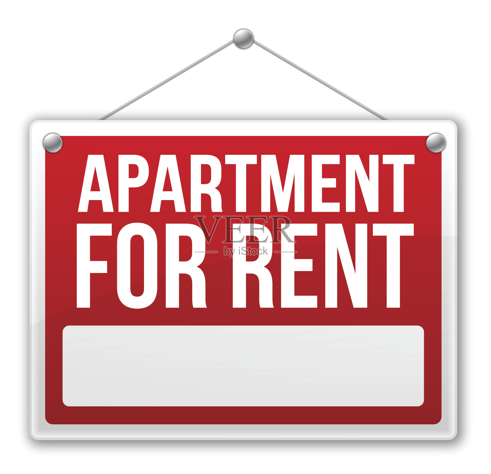 出租公寓标志插画图片素材