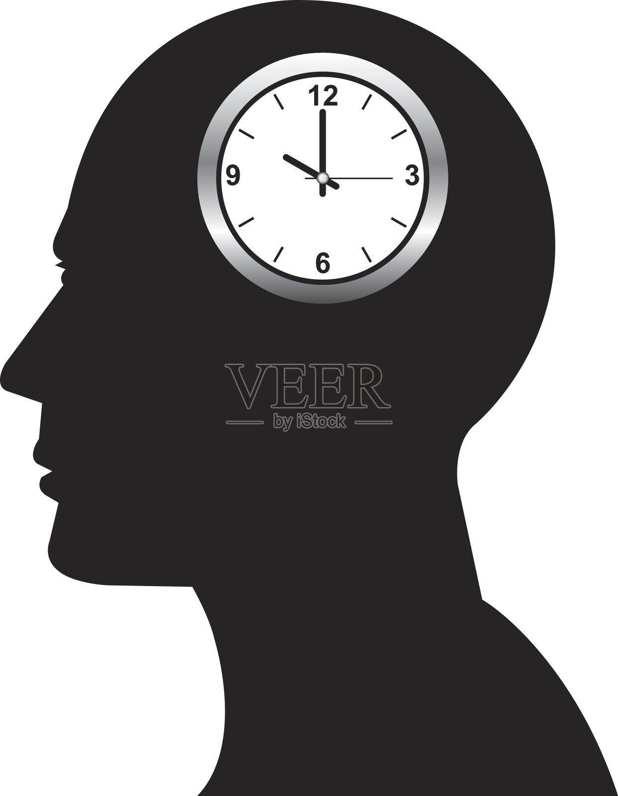 思维的概念插画图片素材