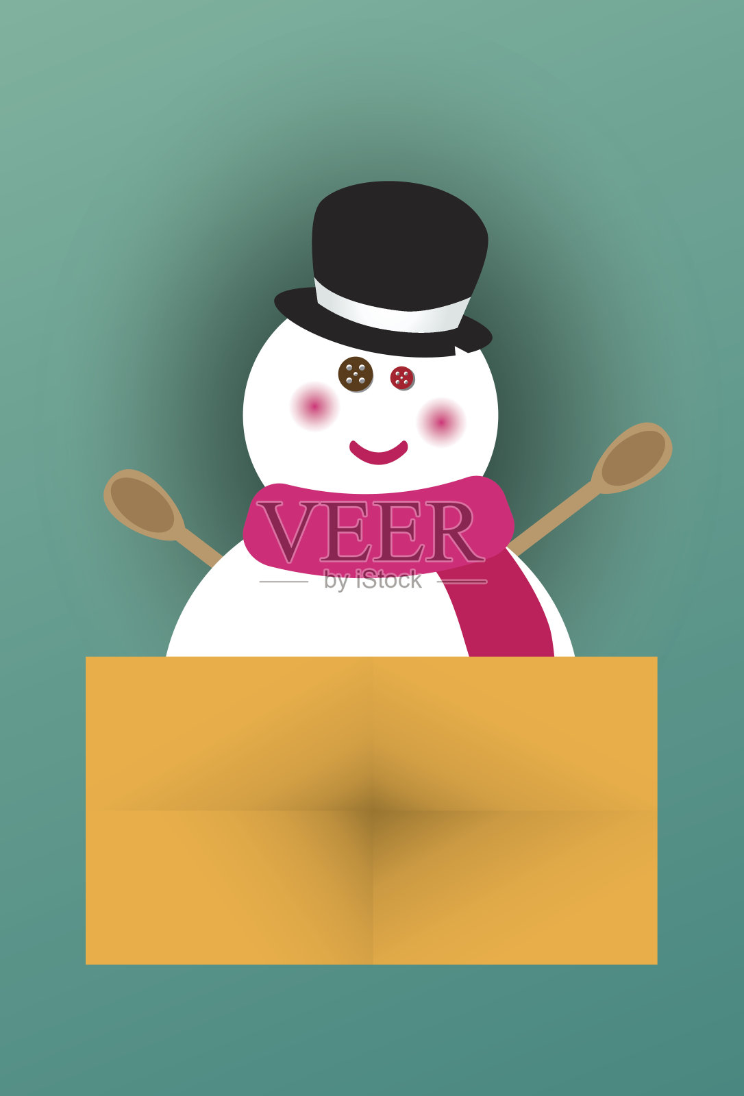 雪人控股签署插画图片素材