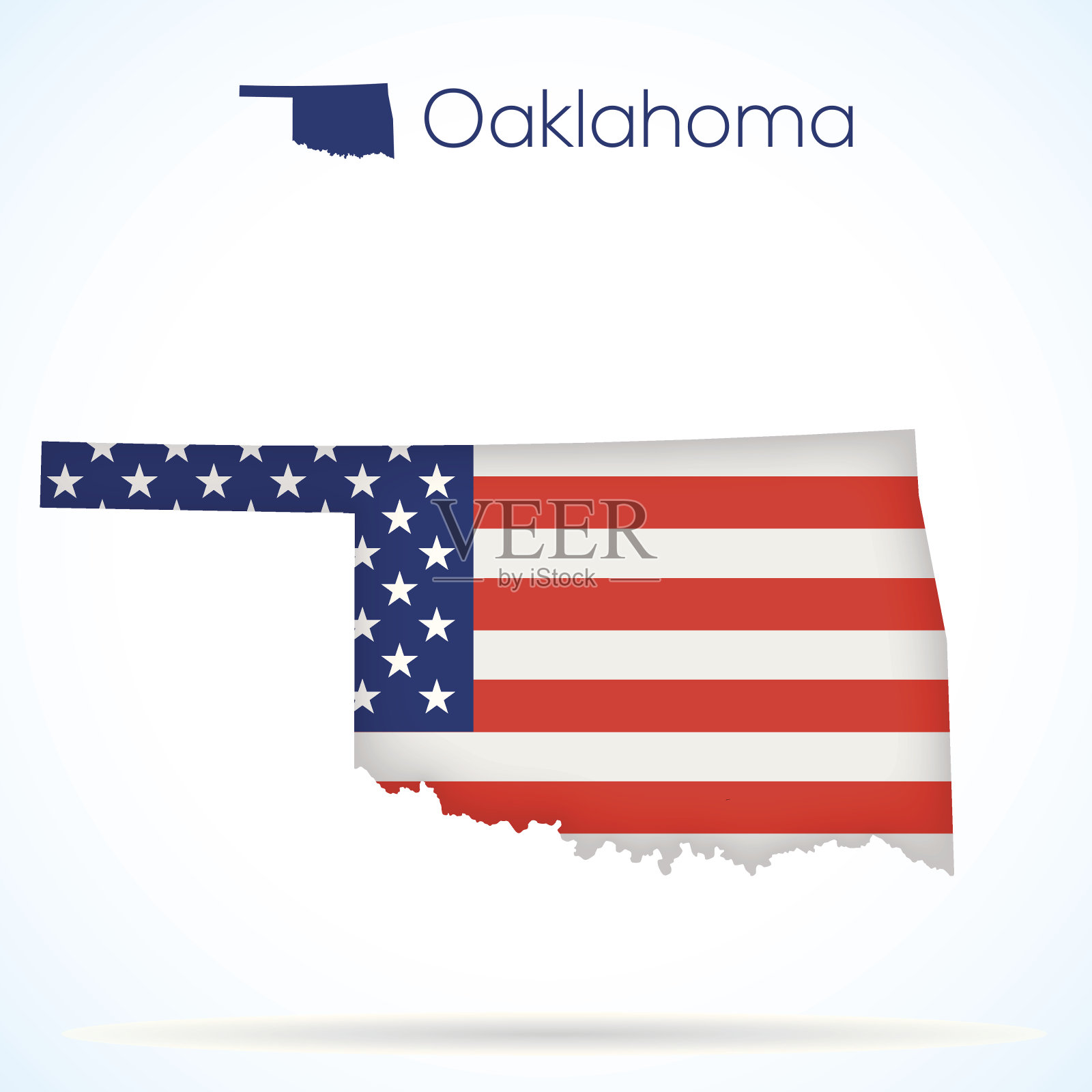 美国州奥克兰插画图片素材