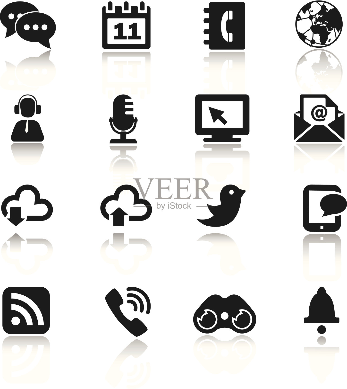 沟通的图标图标素材