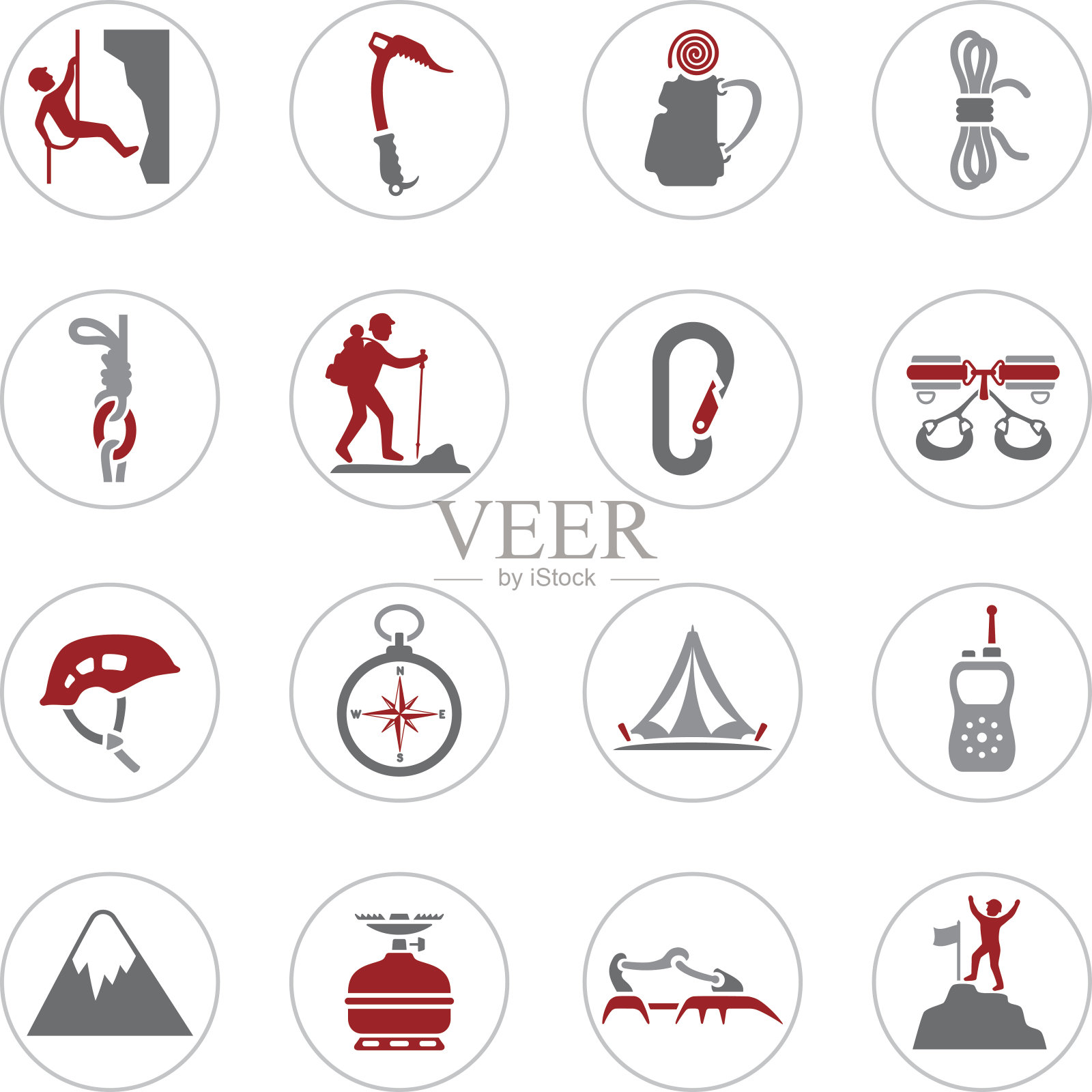 攀爬的图标图标素材